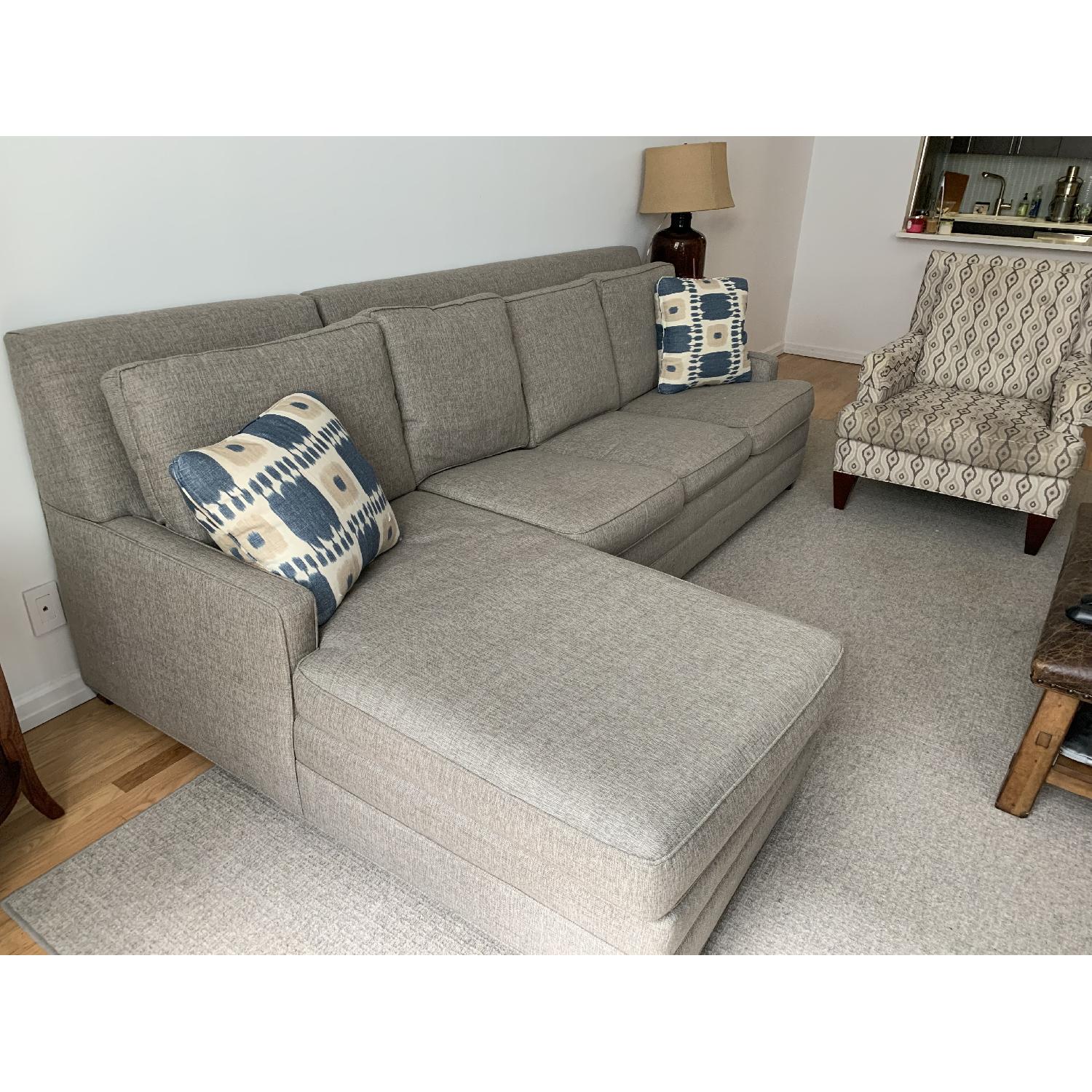 Vanguard Furniture Sleeper Sectional Sofa AptDeco