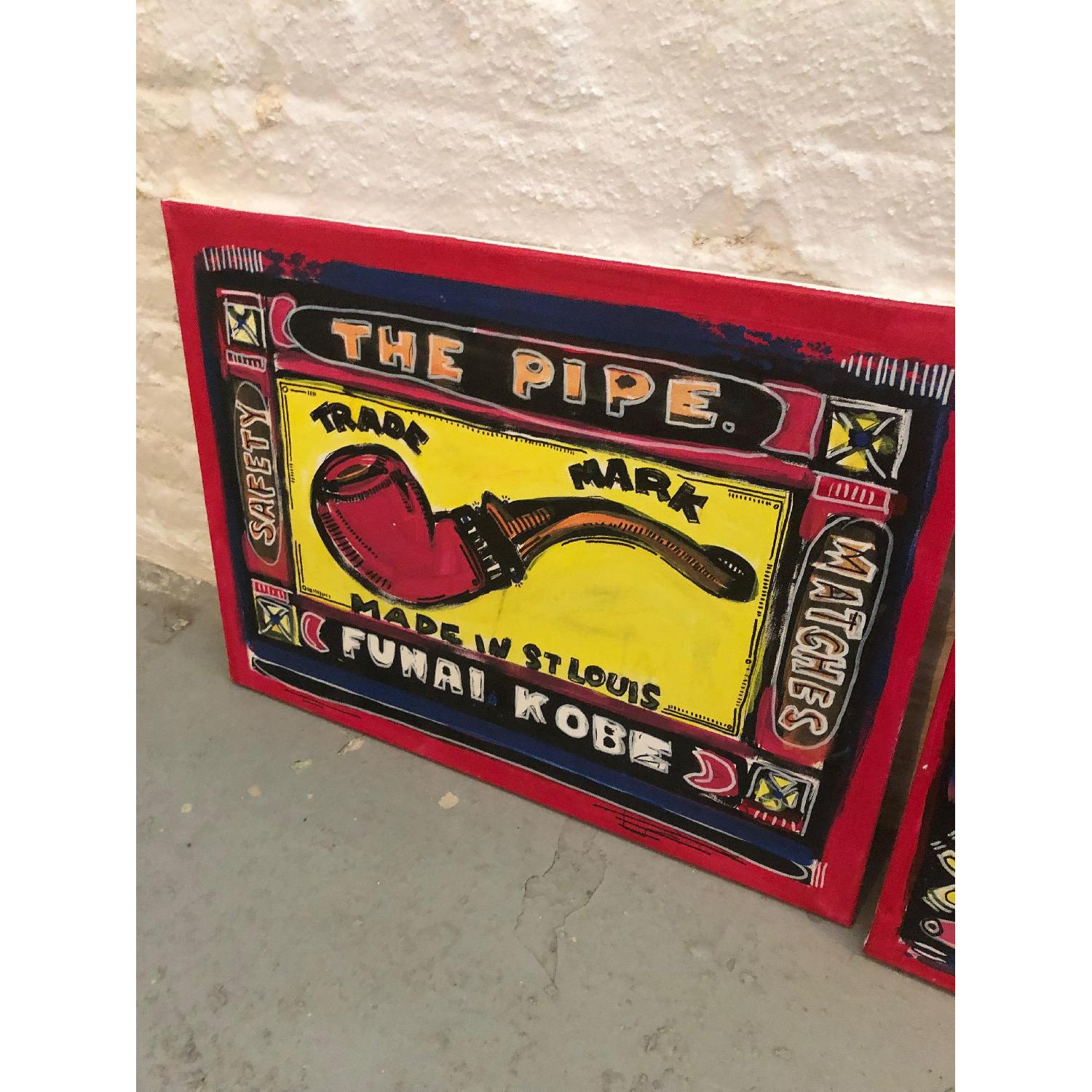 Vintage Ocean Alexander Matchbox Paintings - image-5