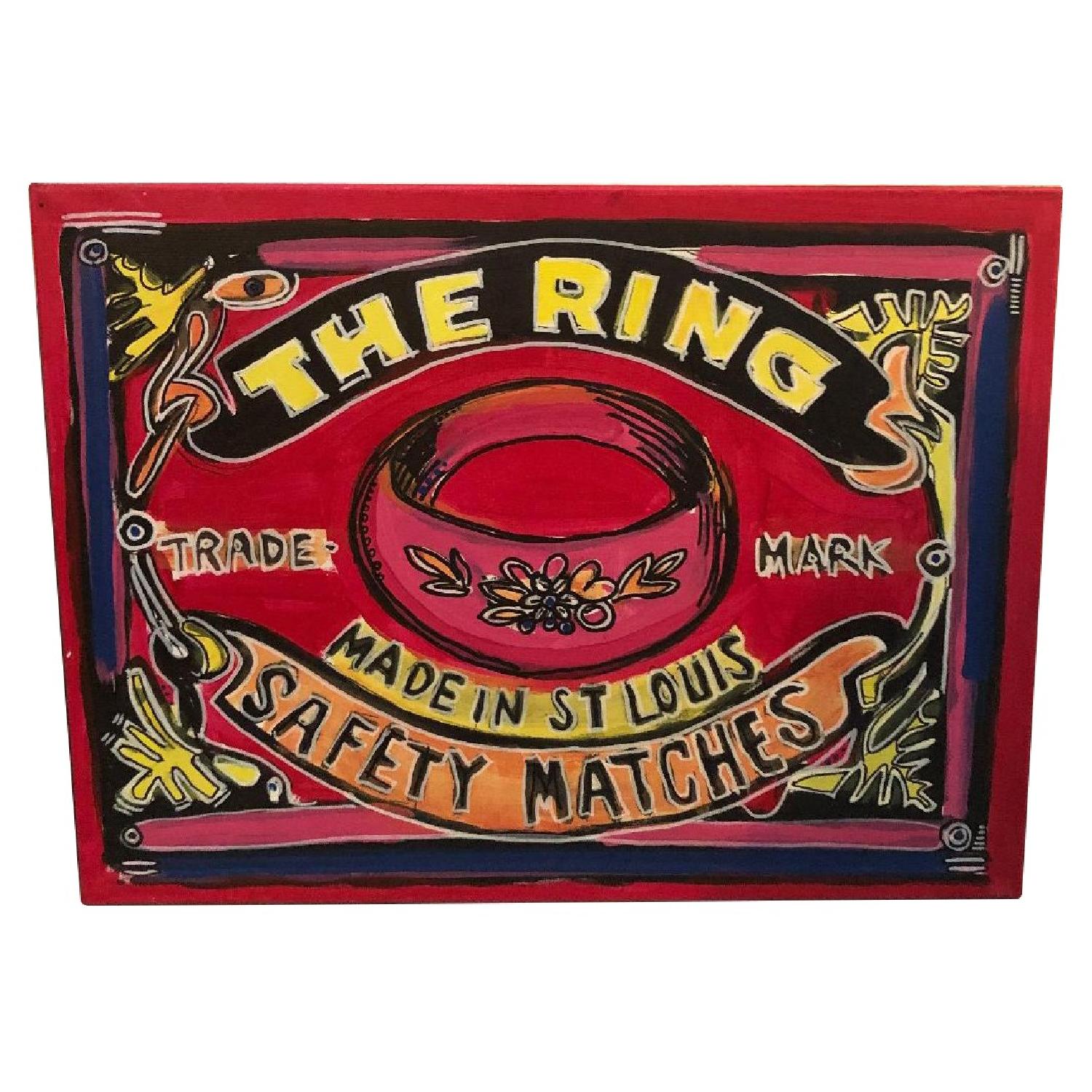 Vintage Ocean Alexander Matchbox Paintings - image-6