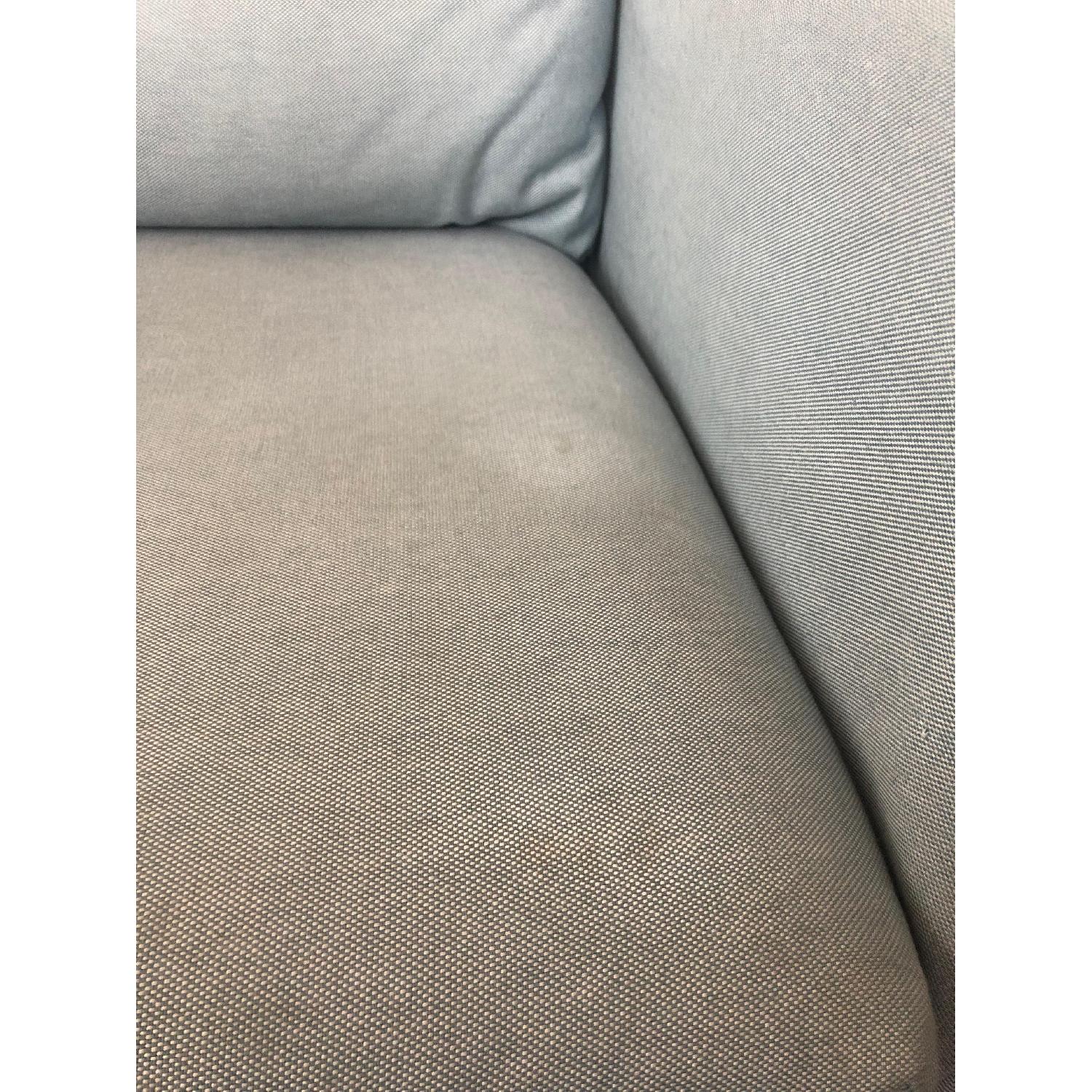 Ikea Koarp Armchair in Orrsta Light Blue & White - image-3