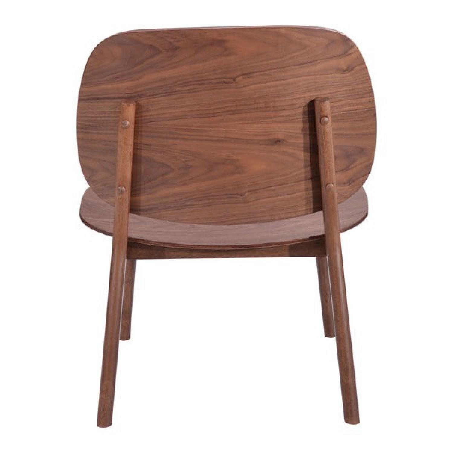 Manhattan Home Design Priest Lounge Chair in Walnut - image-3