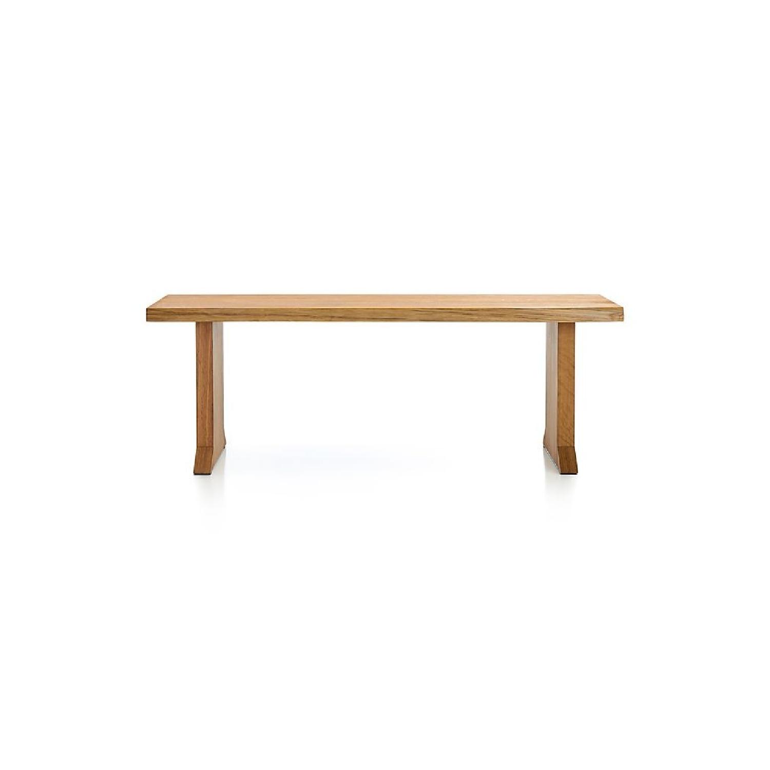 Crate & Barrel Dakota Bench - image-0