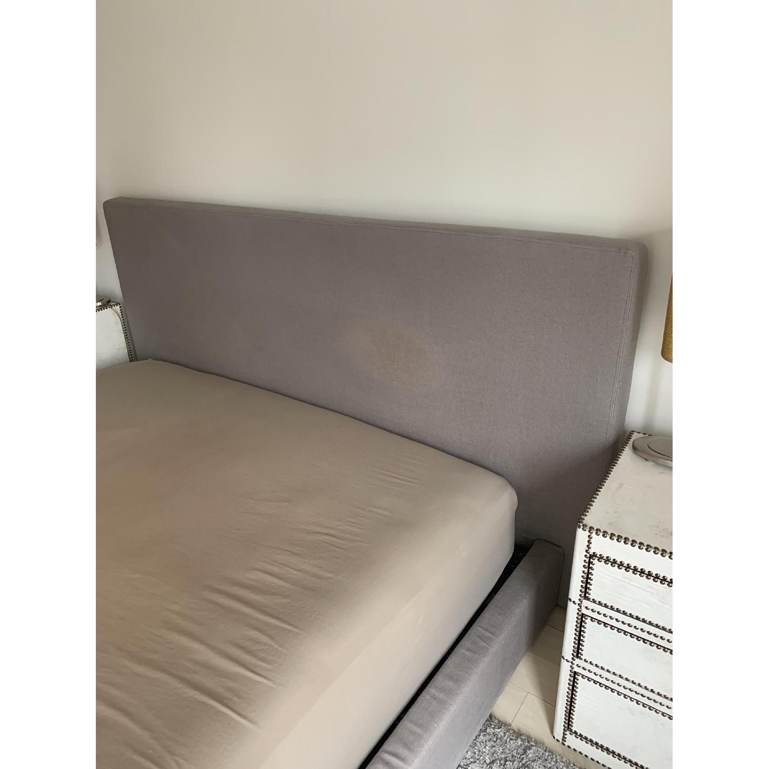 Restoration Hardware Sullivan Fabric Platform King Bed - image-1