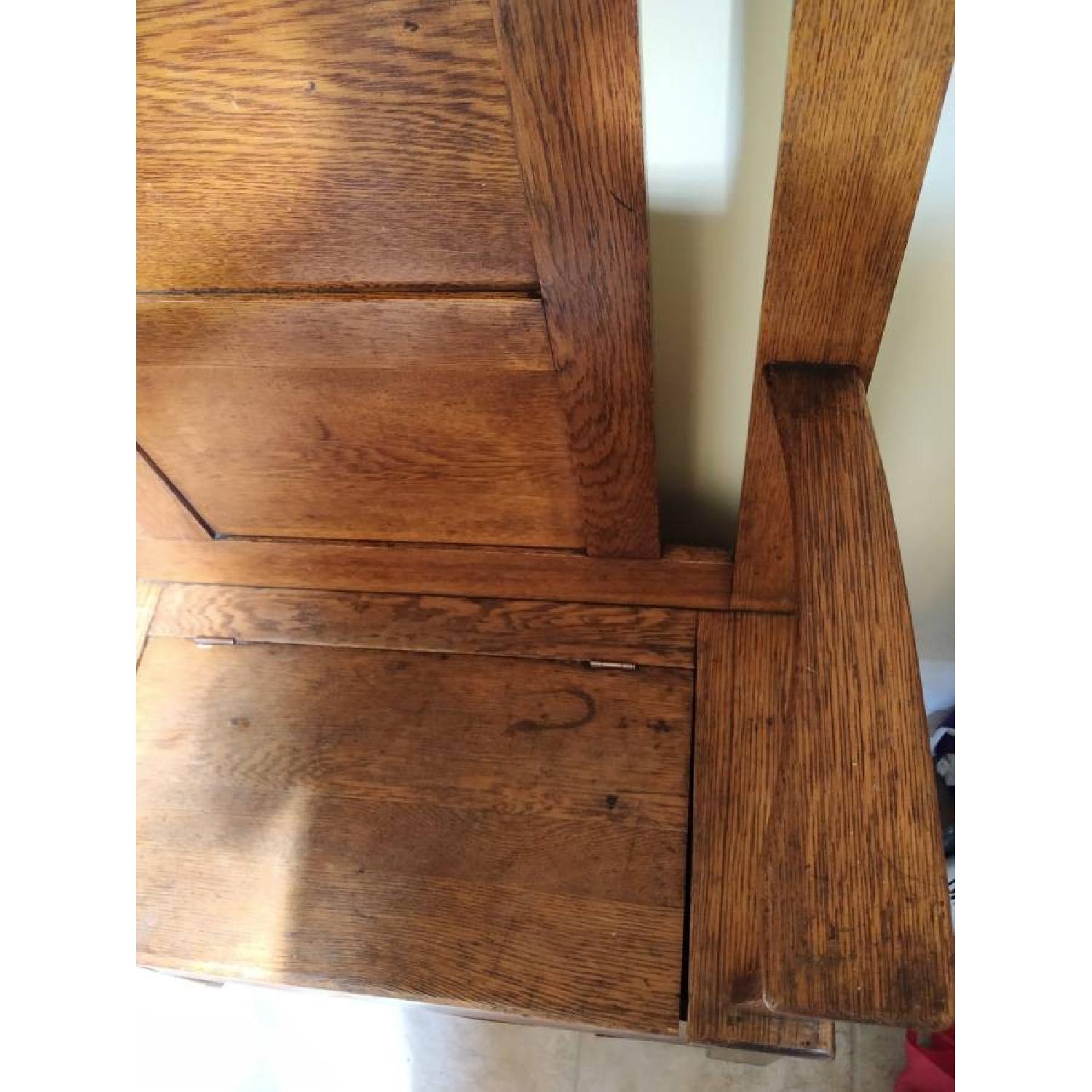 Antique Art Nouveau Hall Tree - image-11