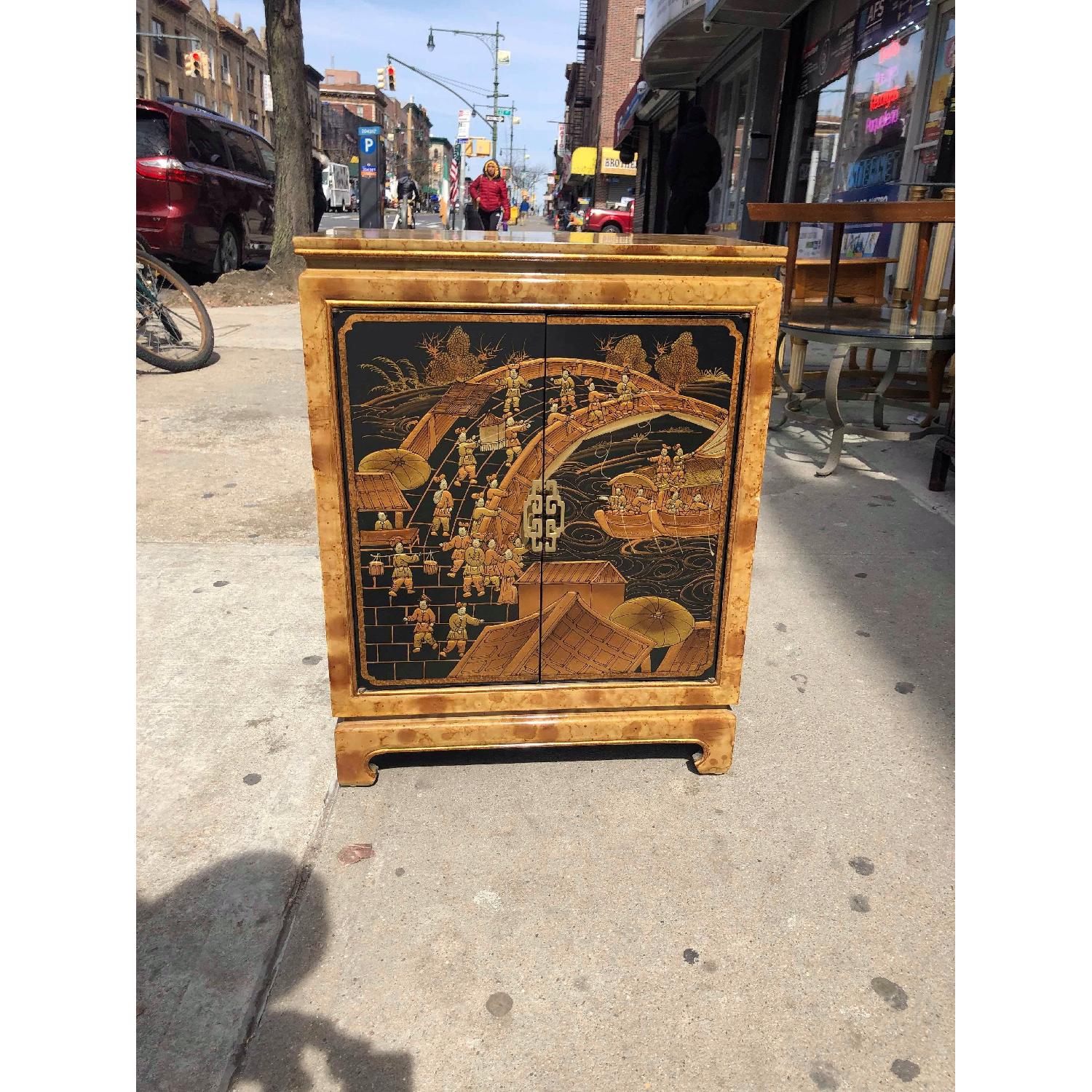 Vintage Oriental Style Sideboard - image-1