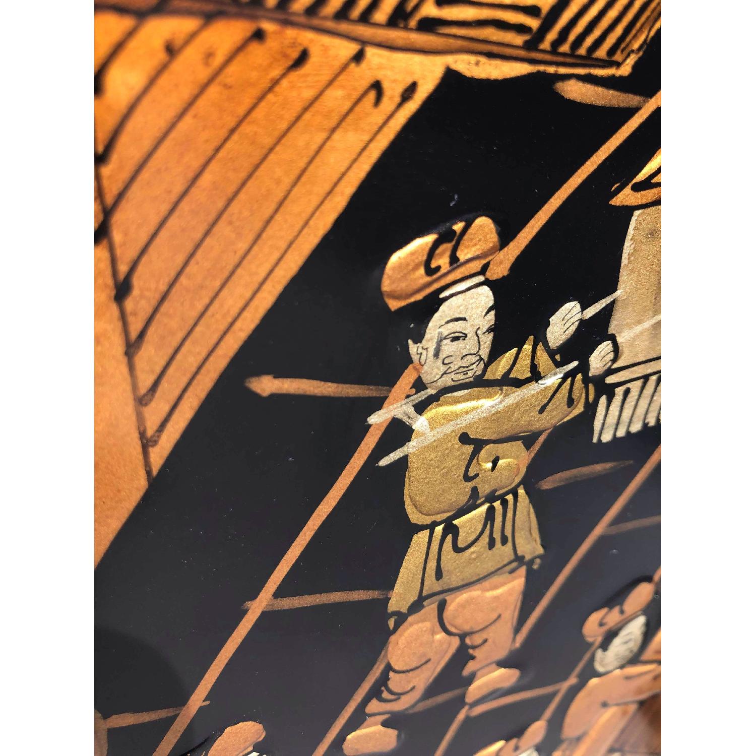 Vintage Oriental Style Sideboard - image-11