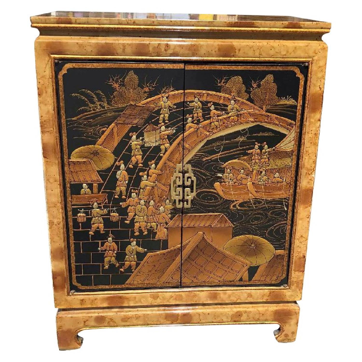 Vintage Oriental Style Sideboard - image-0