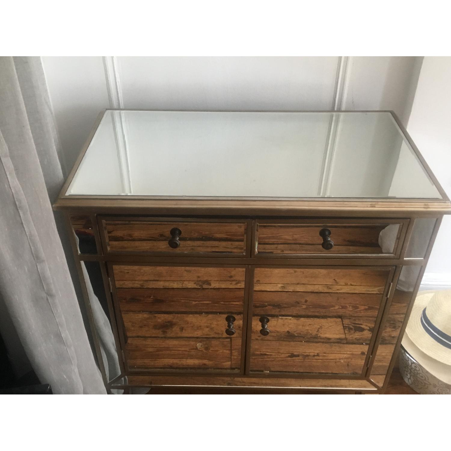 Z Gallerie Mirrored Dresser - image-0
