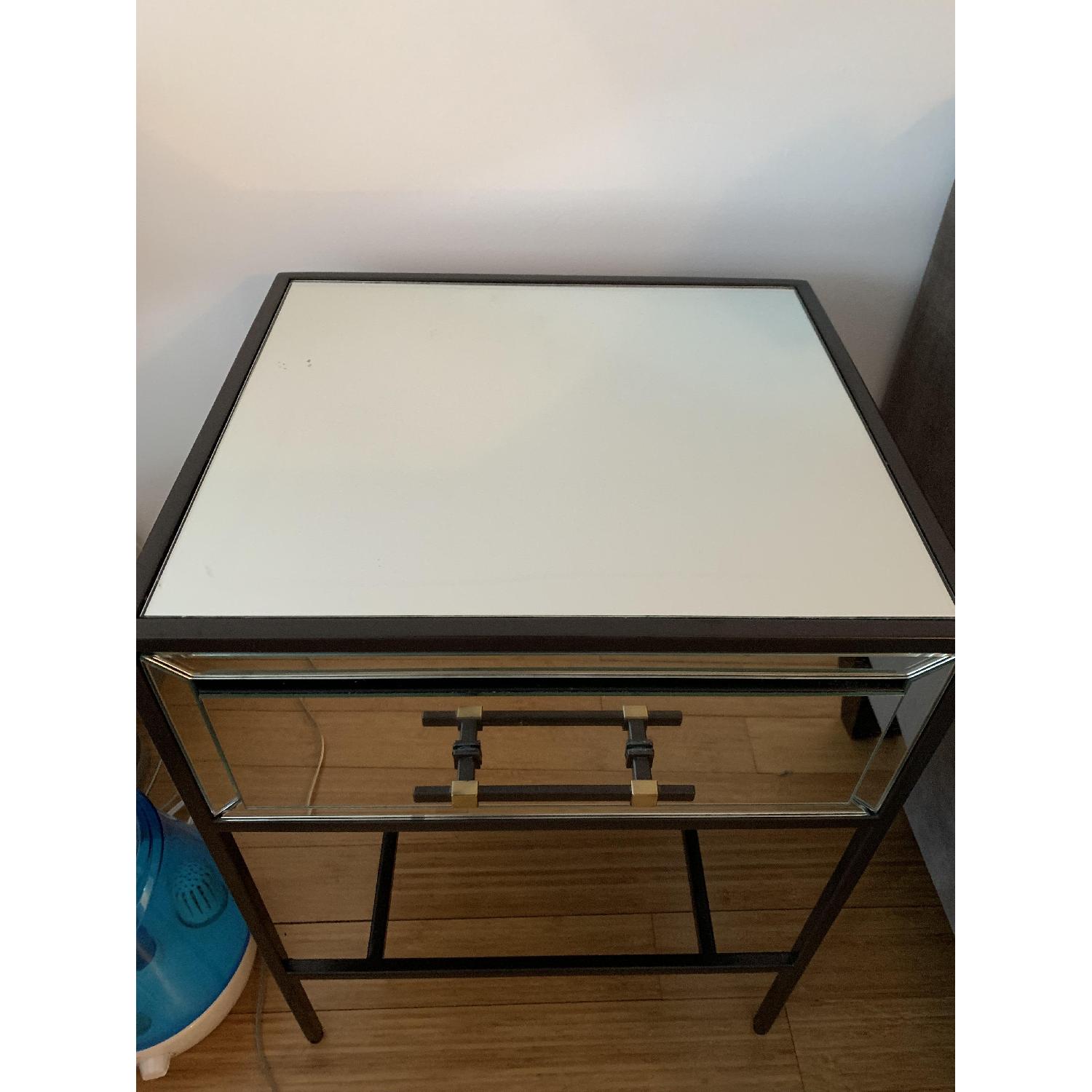 West Elm Mirrored Nightstand - image-2