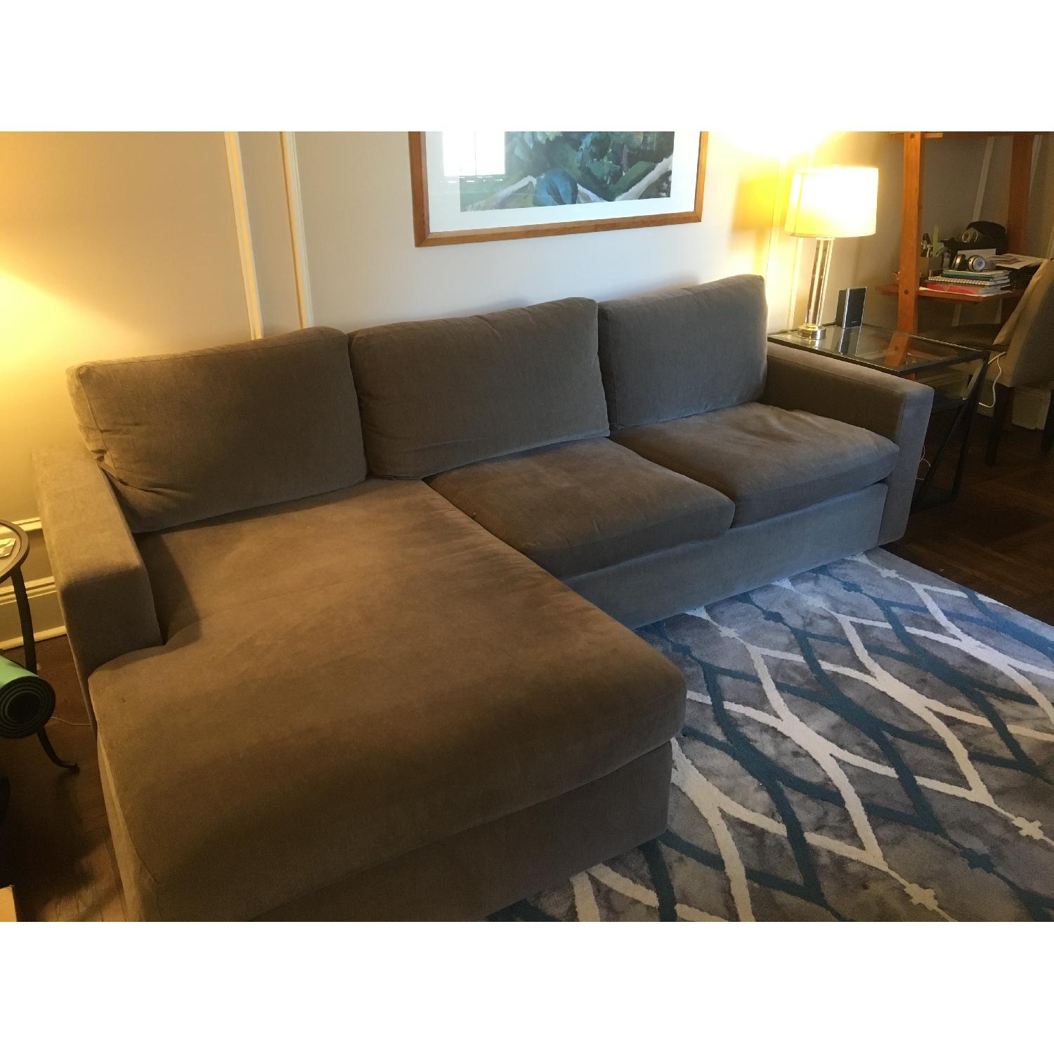 Room & Board Taft Sectional Sofa w/ Right Arm Chaise - image-1