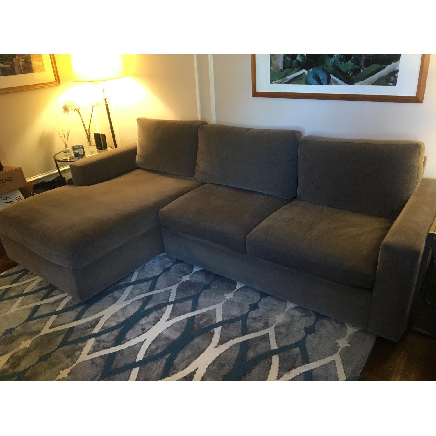 Room & Board Taft Sectional Sofa w/ Right Arm Chaise - image-3