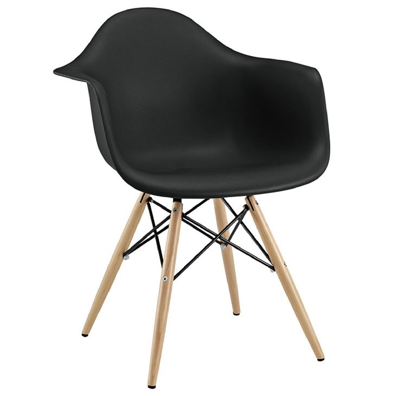 Manhattan Home Design Pyramid Dining Armchair in Black - image-0