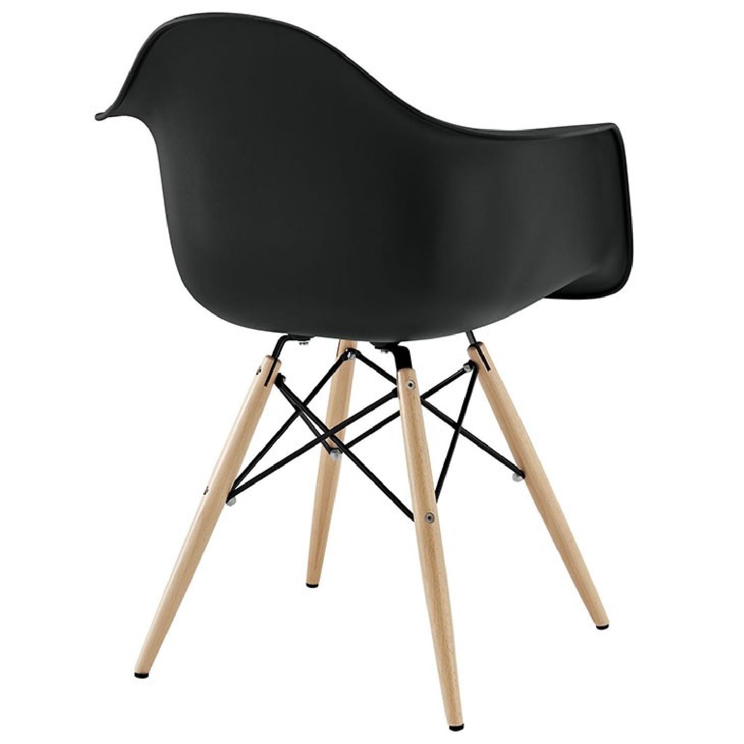 Manhattan Home Design Pyramid Dining Armchair in Black - image-3