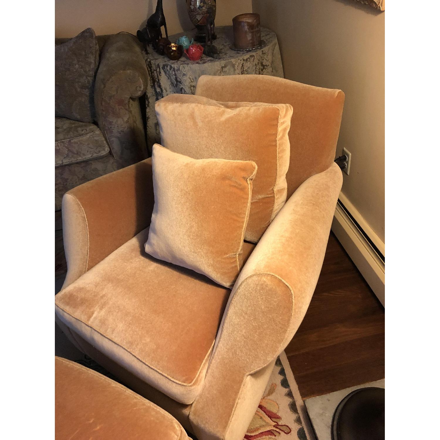 Donghia John Hutton Design Chair & Ottoman - image-2