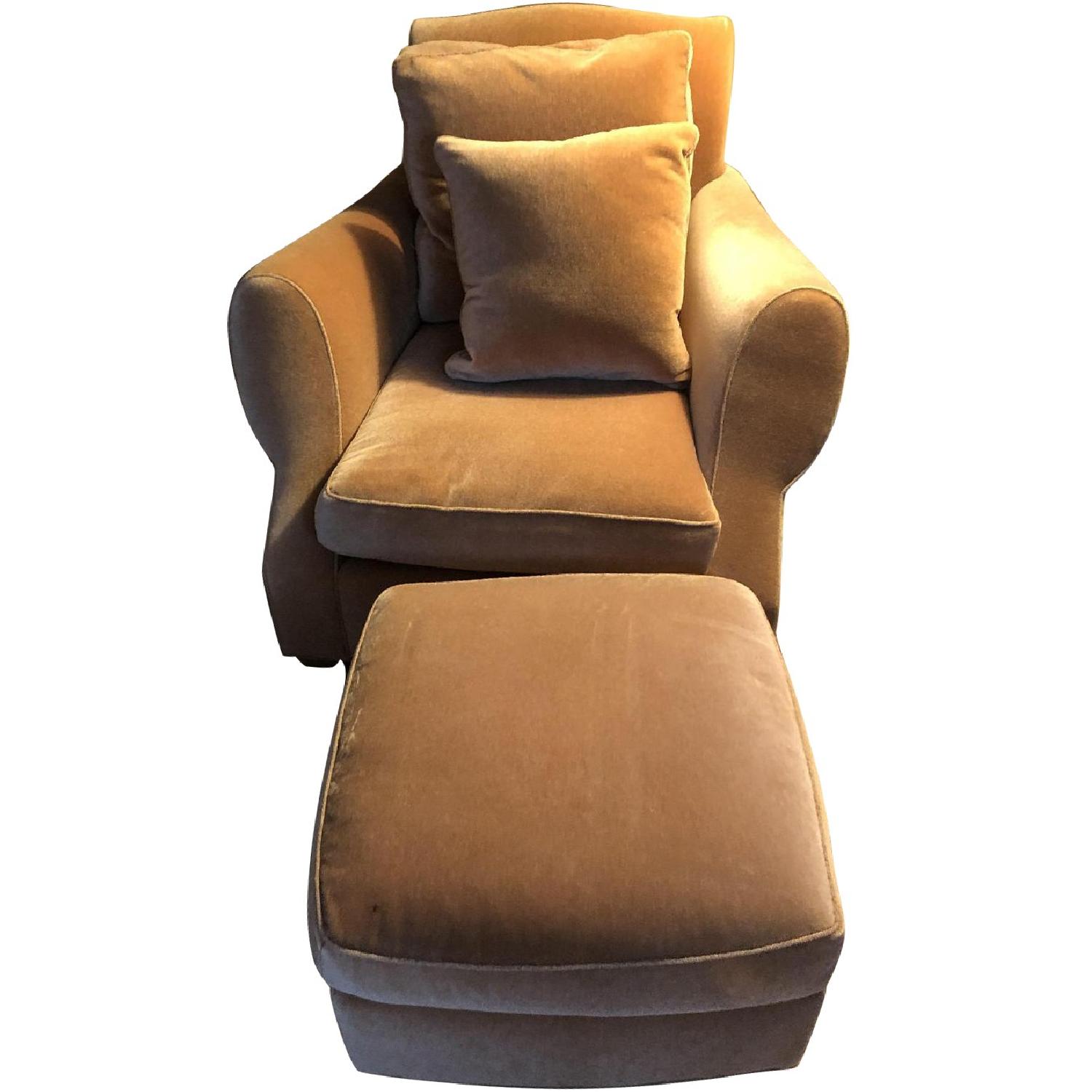 Donghia John Hutton Design Chair & Ottoman - image-0