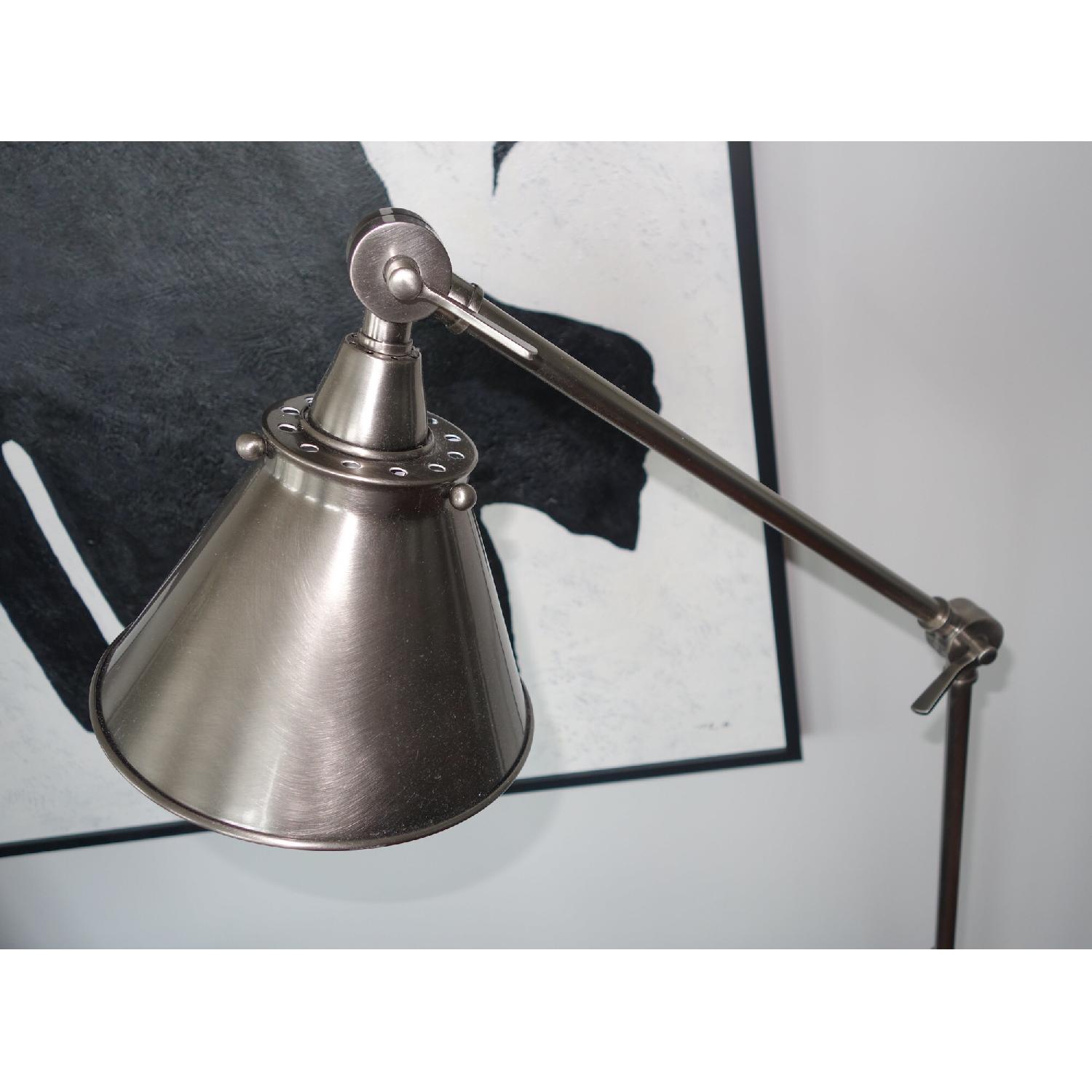 Pottery Barn Architect's Task Floor Lamp in Antique Nickel - image-4