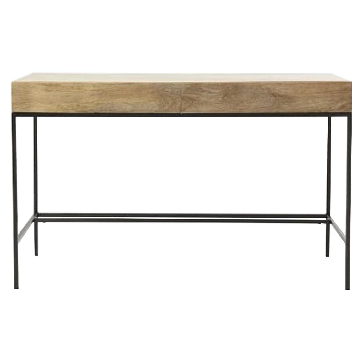 West Elm Industrial Storage Desk - image-0
