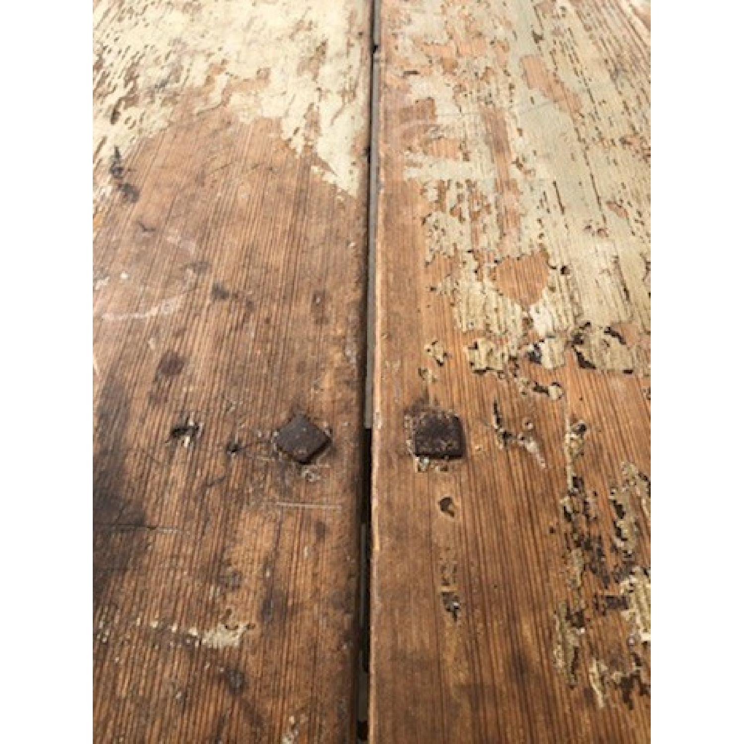 ABC Carpet and Home Antique Rustic Dining Table - image-5