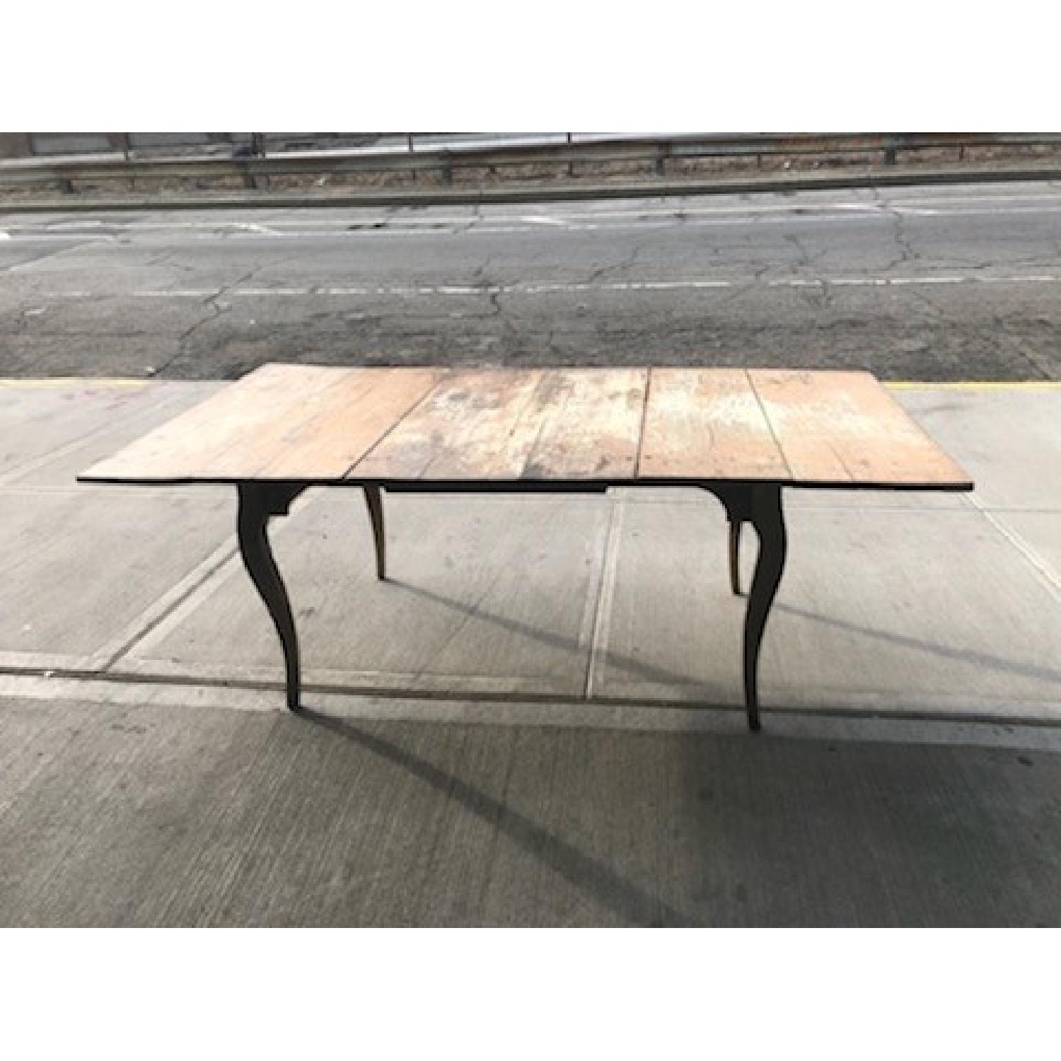 ABC Carpet and Home Antique Rustic Dining Table - image-6