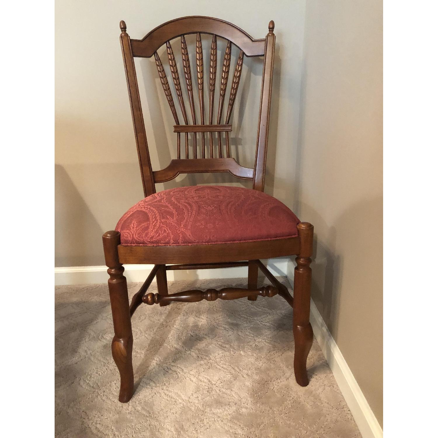 Ethan Allen Juliette Expandable Dining Table w/ 6 Chairs - image-3