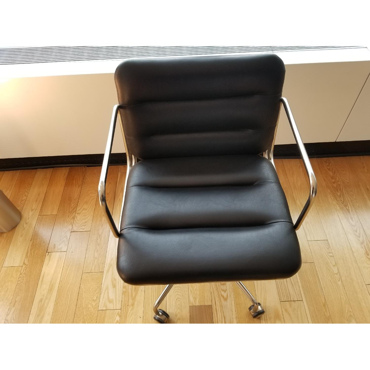 CB2 Mad Black Office Chair - image-2