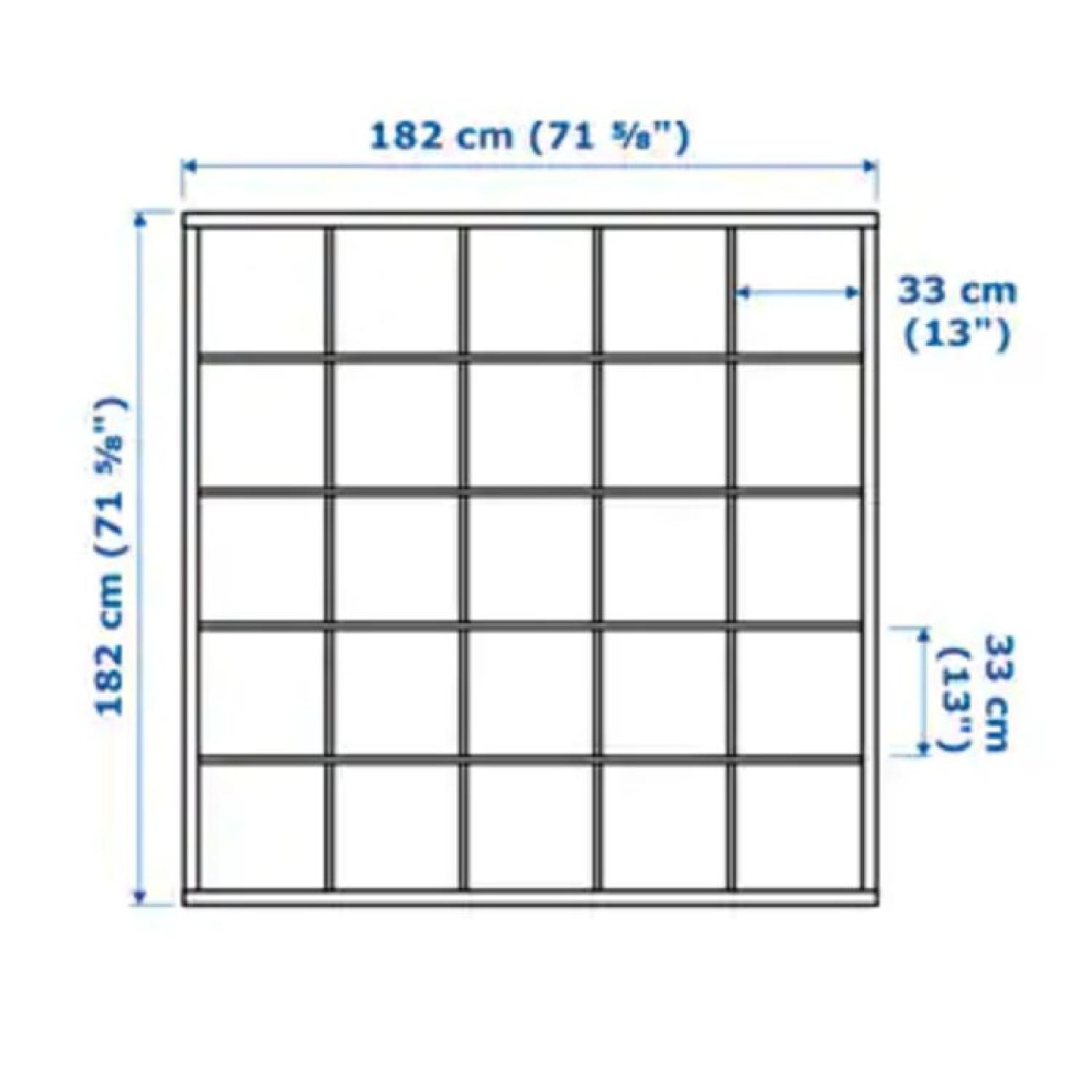 Ikea Kallax Bookcase/Room Divider w/ Storage Boxes - image-2