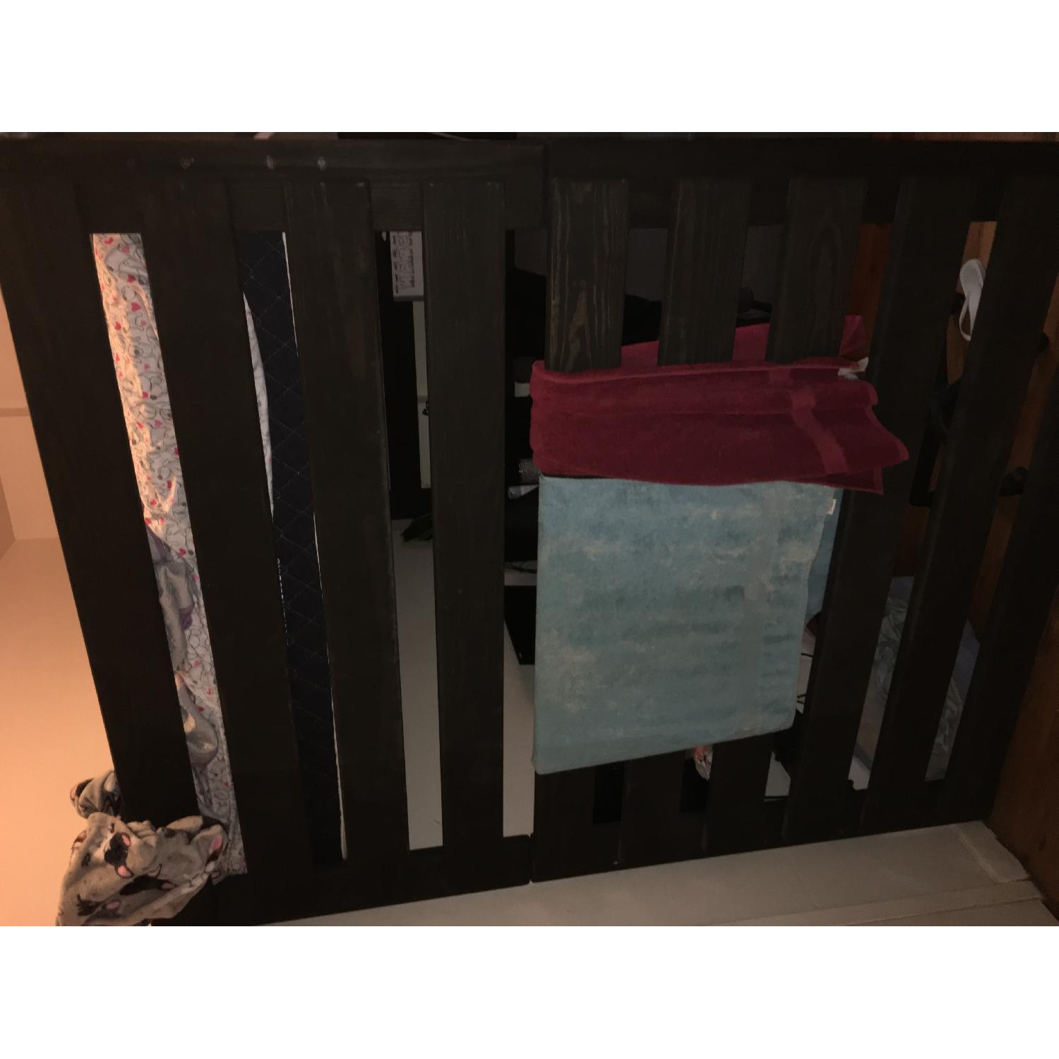 Bunk & Loft Factory Queen Size Loft w/ Desk - image-2