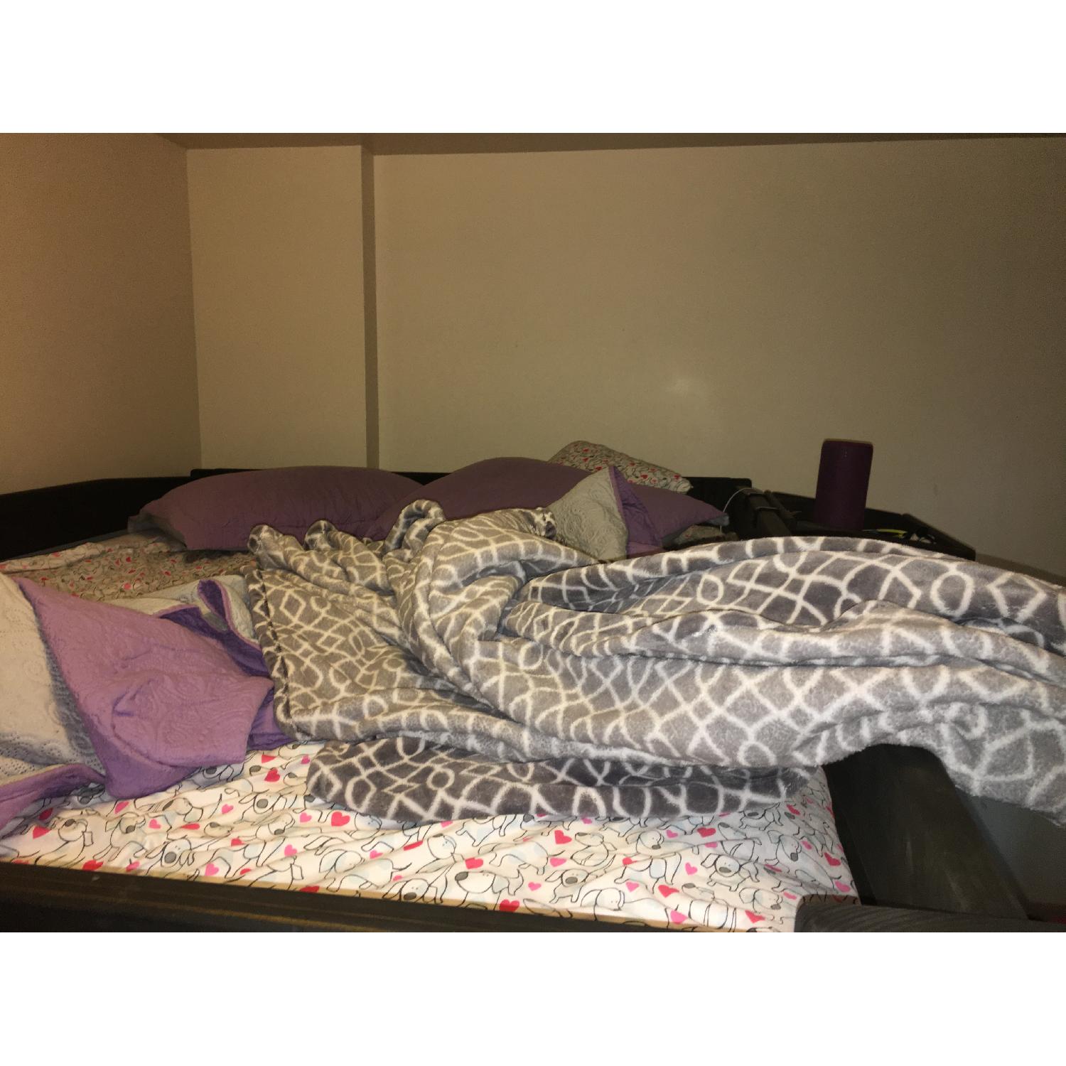 Bunk & Loft Factory Queen Size Loft w/ Desk - image-4