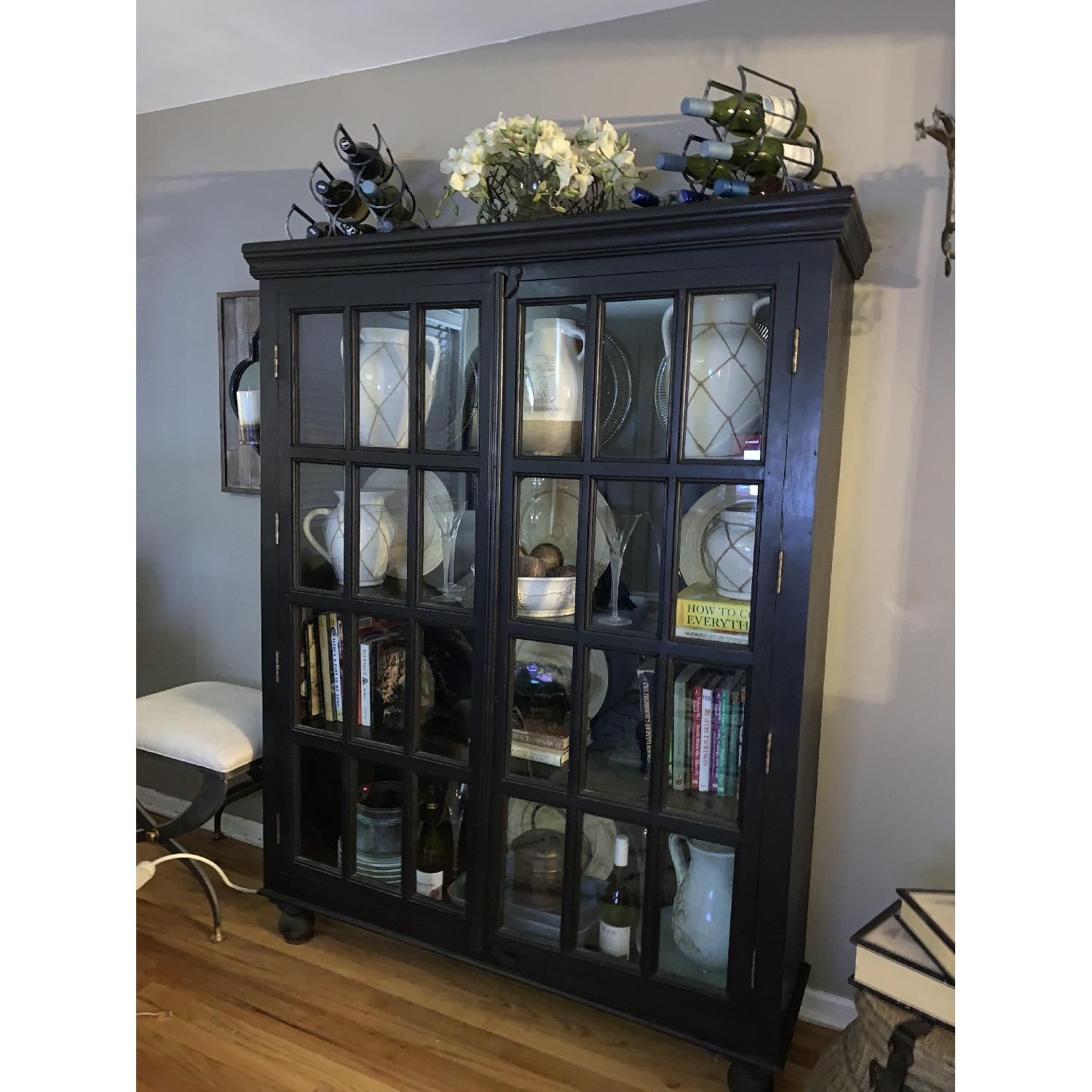Crate & Barrel Faulkner Library Cabinet - image-1