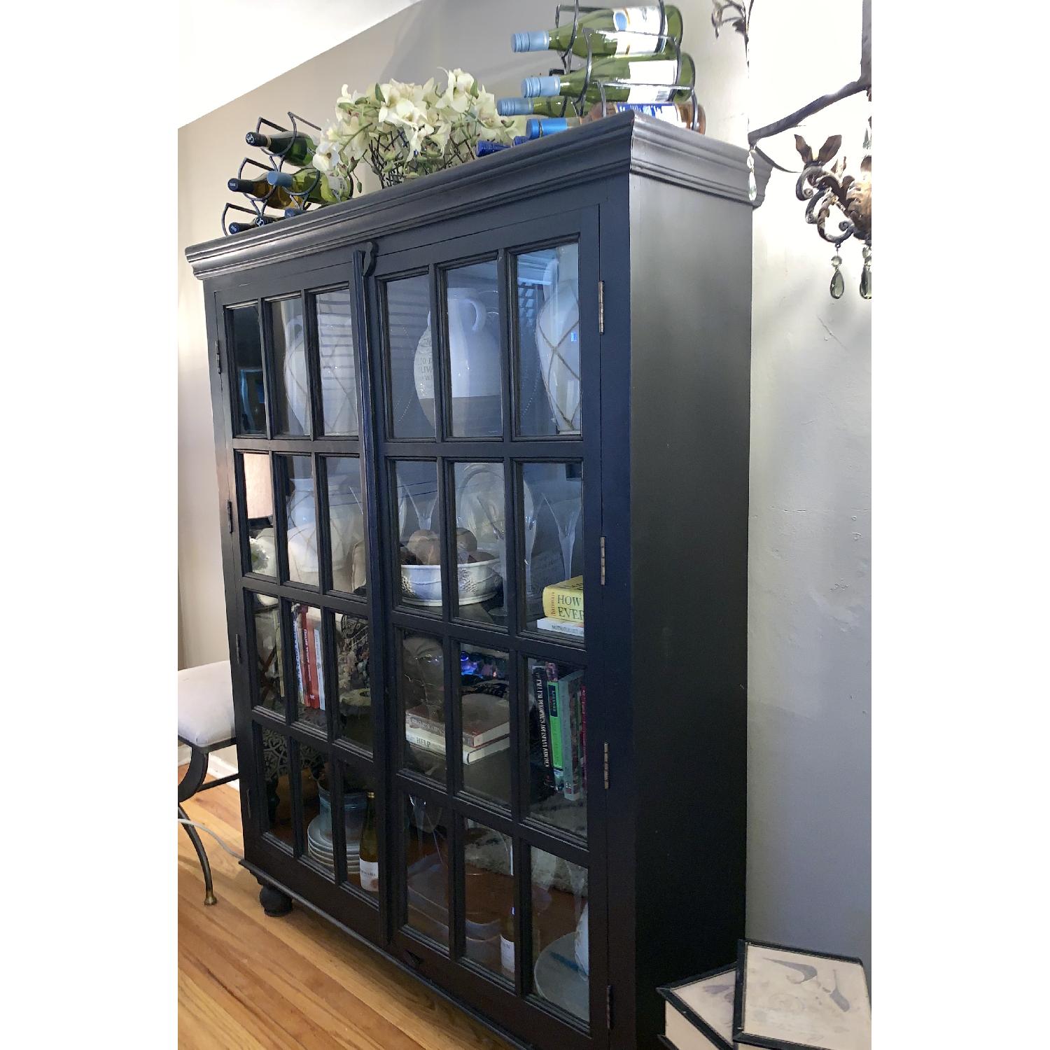 Crate & Barrel Faulkner Library Cabinet - image-2