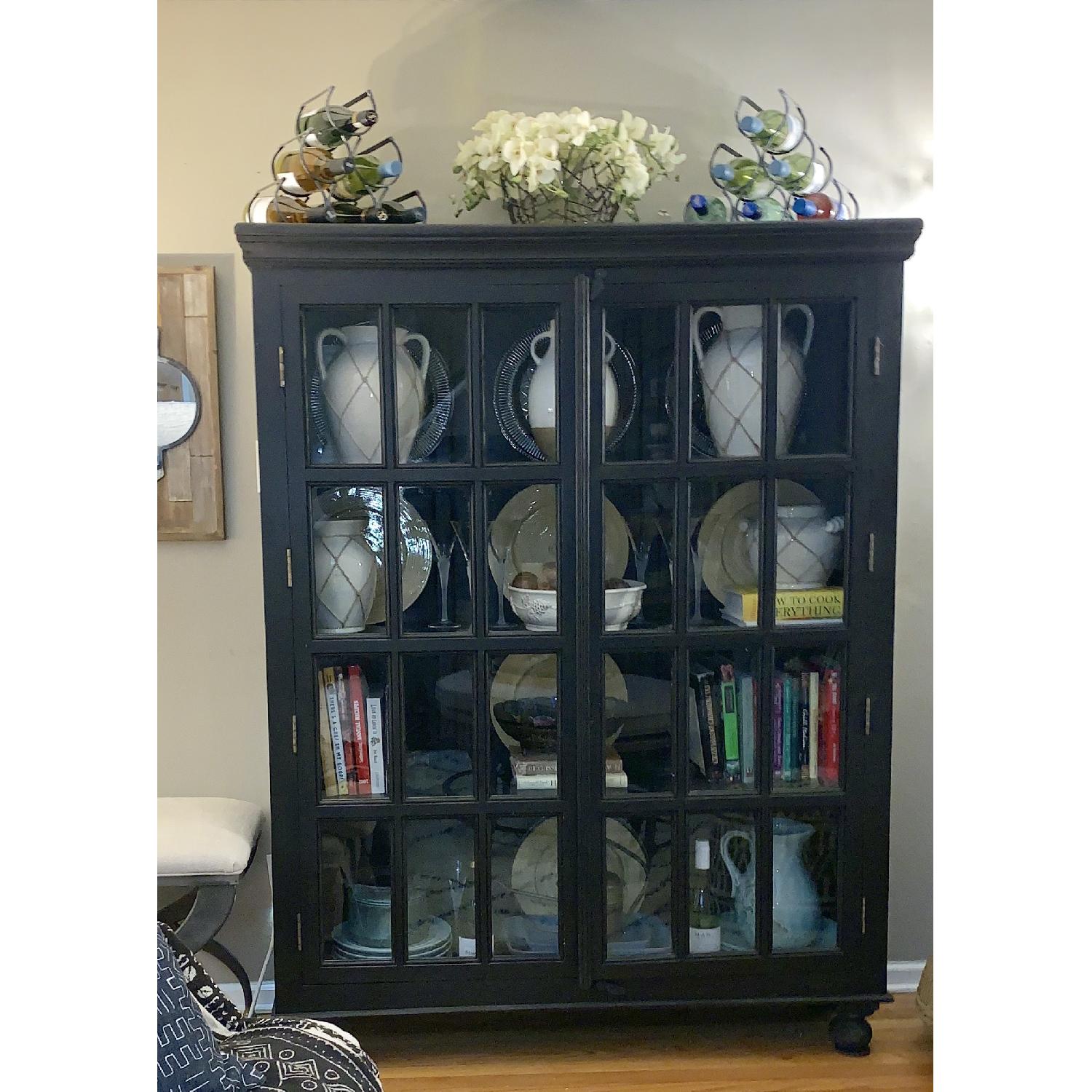 Crate & Barrel Faulkner Library Cabinet - image-3