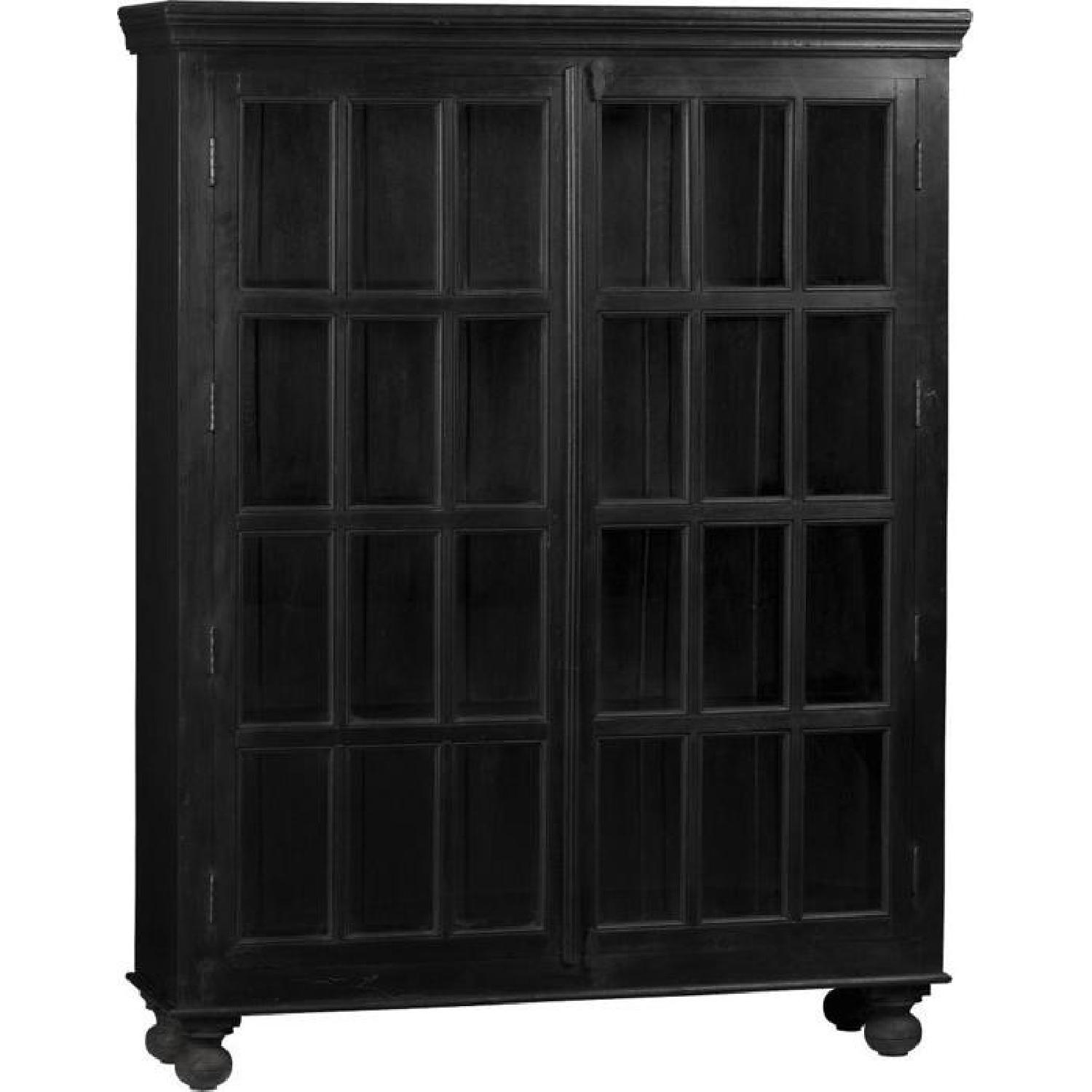 Crate & Barrel Faulkner Library Cabinet - image-0