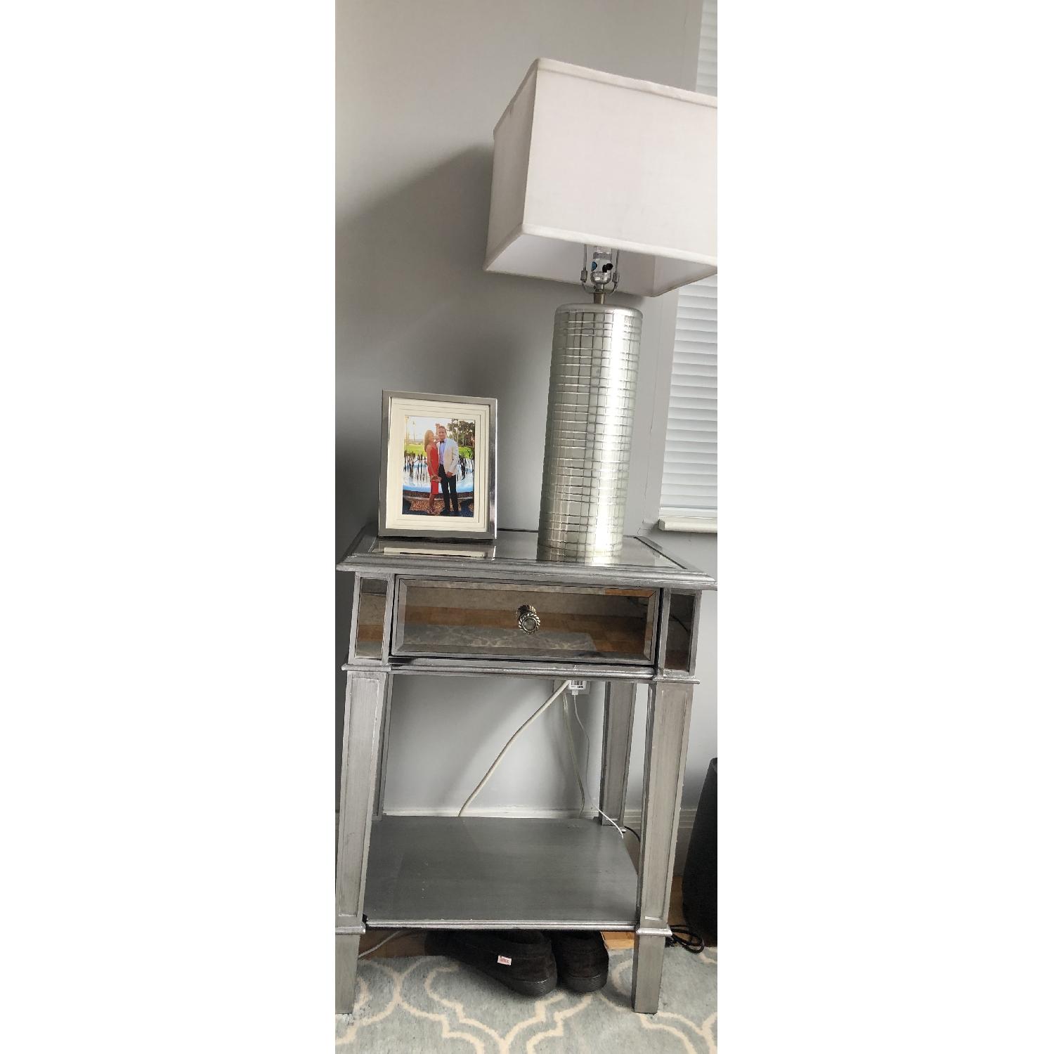 Pier 1 Mirrored Nightstand - image-3