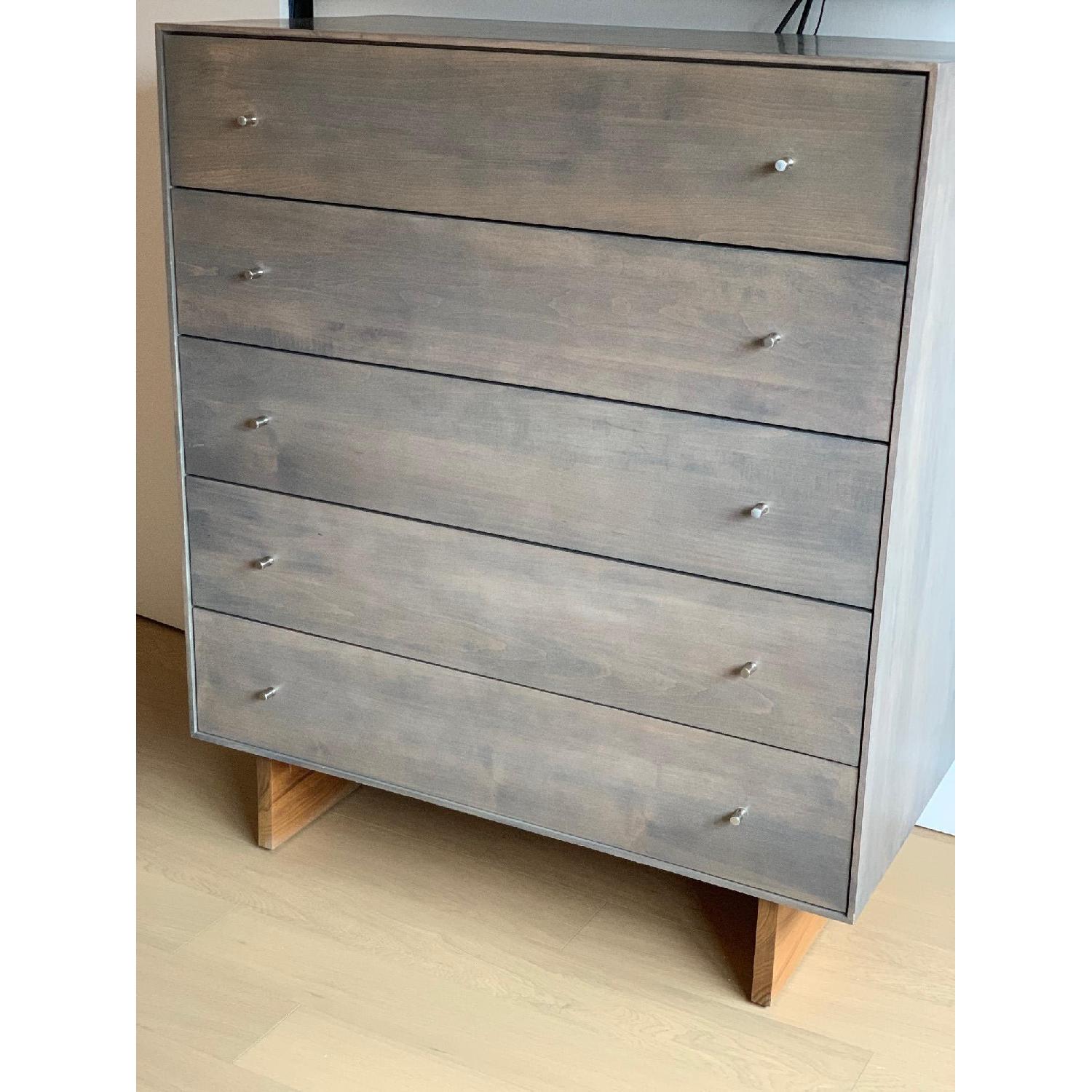 Room & Board Hudson Five-Drawer Dresser w/ Wood Base - image-1