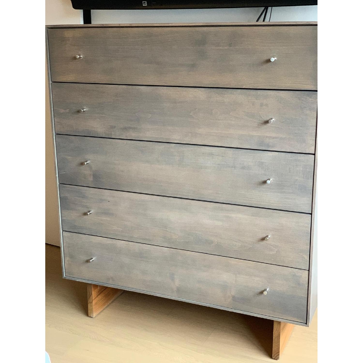 Room & Board Hudson Five-Drawer Dresser w/ Wood Base - image-2