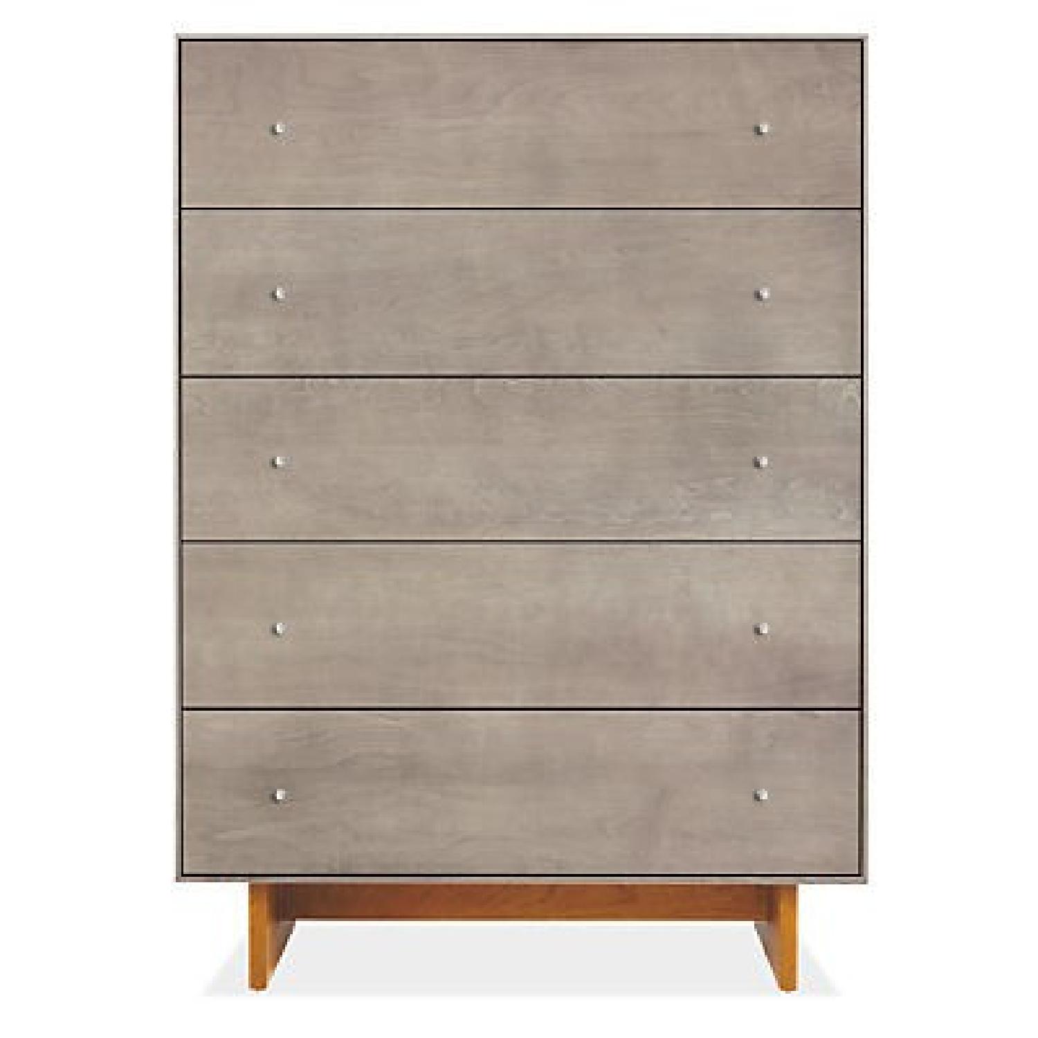 Room & Board Hudson Five-Drawer Dresser w/ Wood Base - image-0