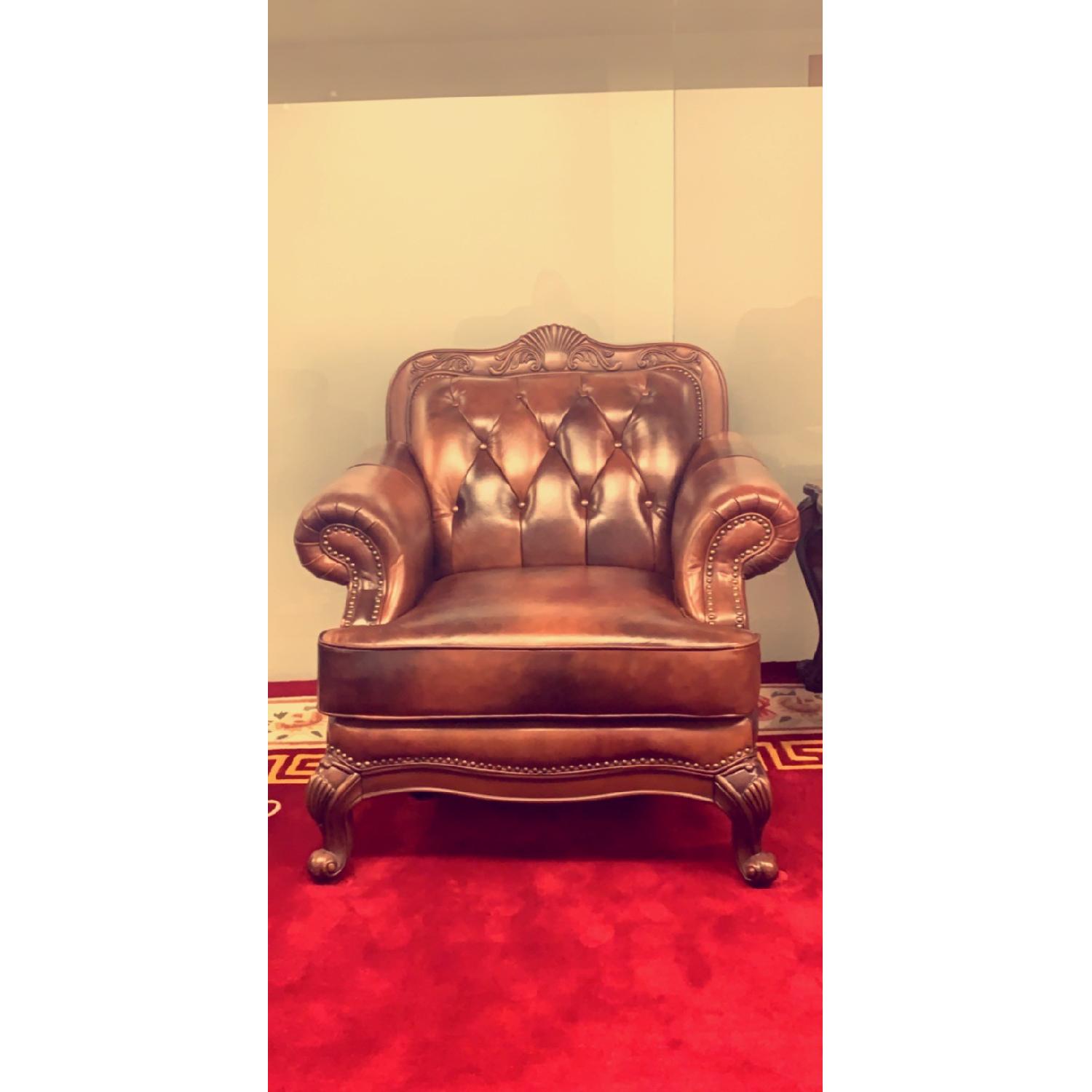 Schafer Bros Classic Leather Chair - image-2