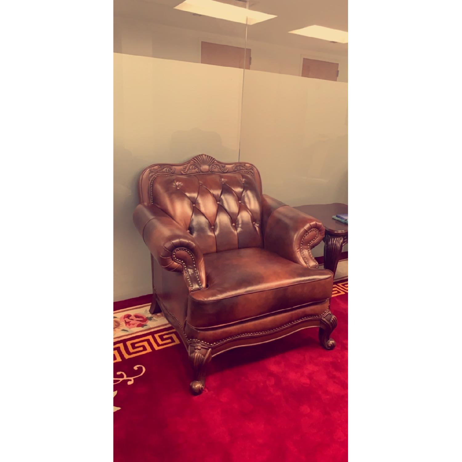 Schafer Bros Classic Leather Chair - image-3