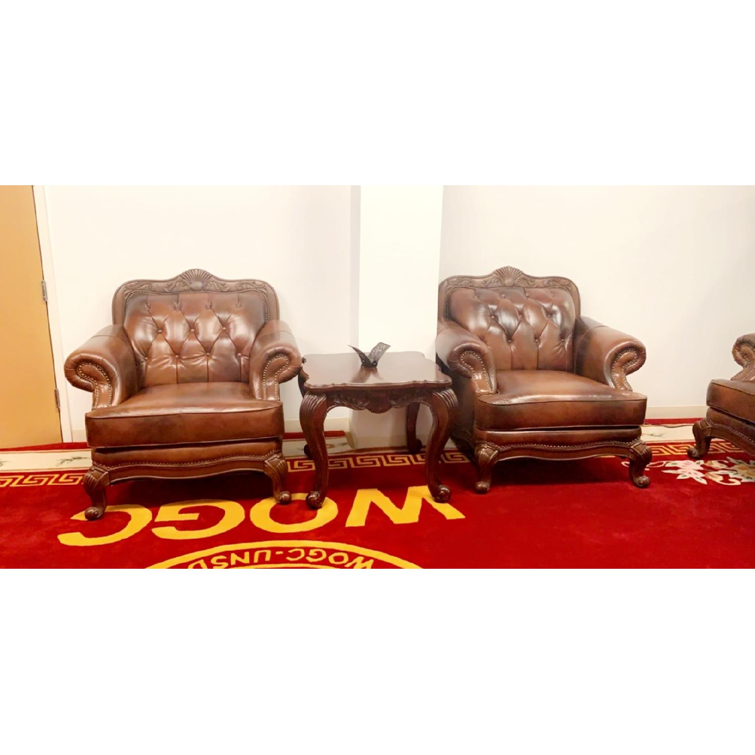 Schafer Bros Classic Leather Chair - image-4