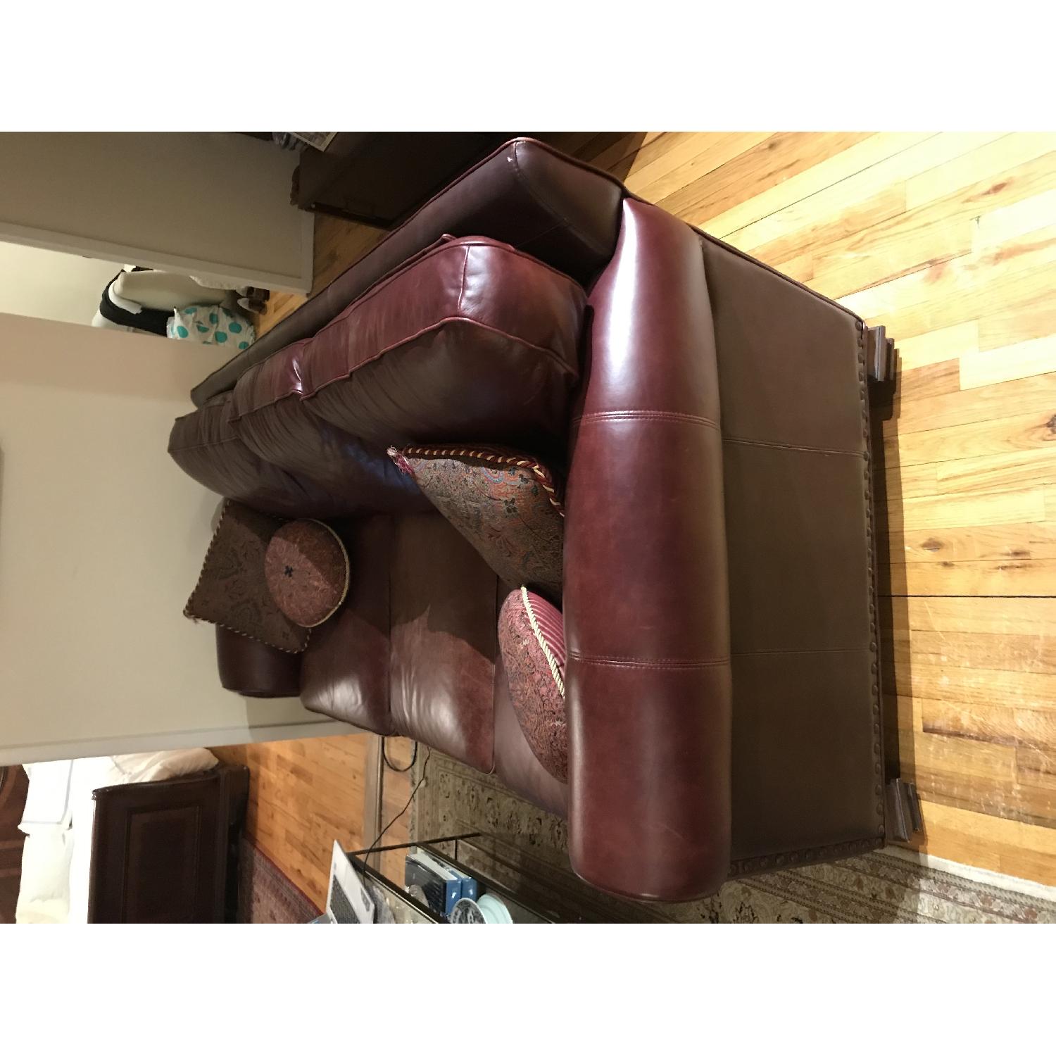 Ralph Lauren Leather Sofa - image-2