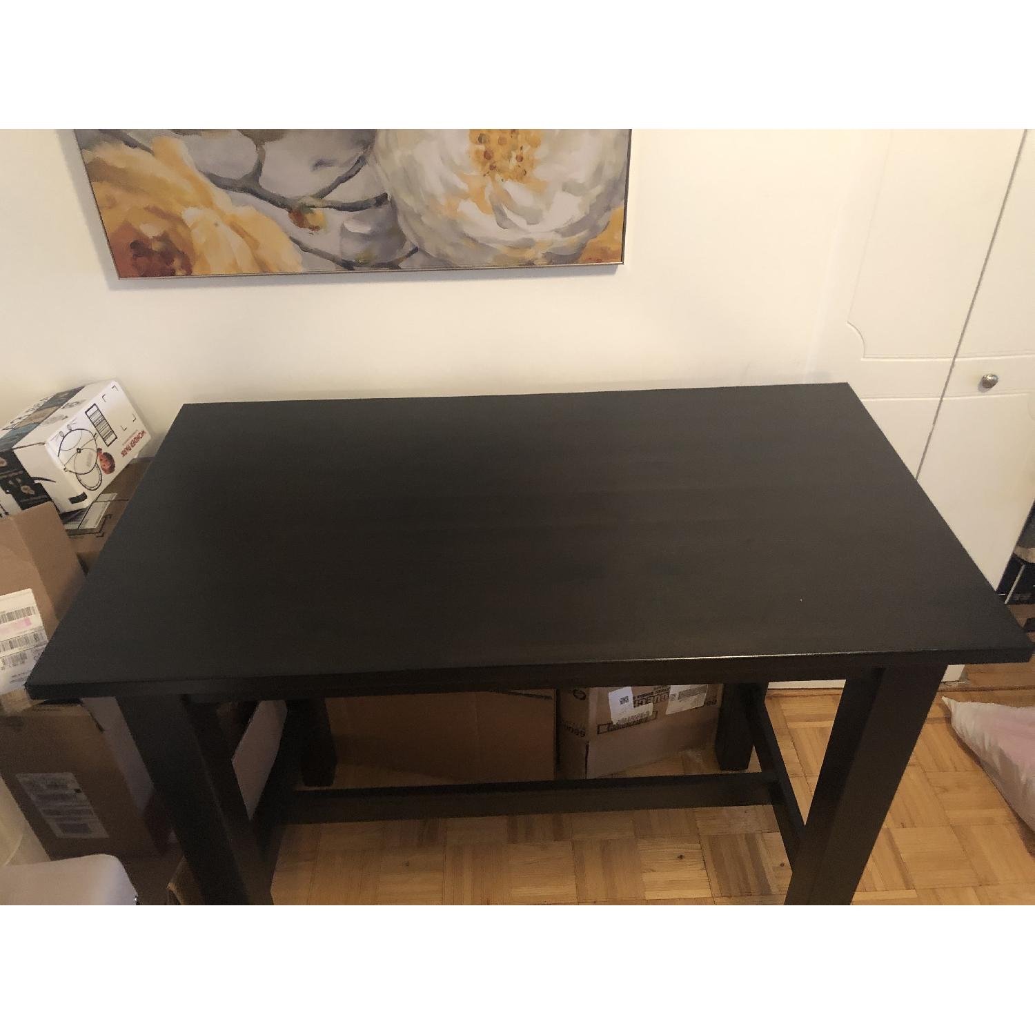 Crate & Barrel Bar Height Table - image-4