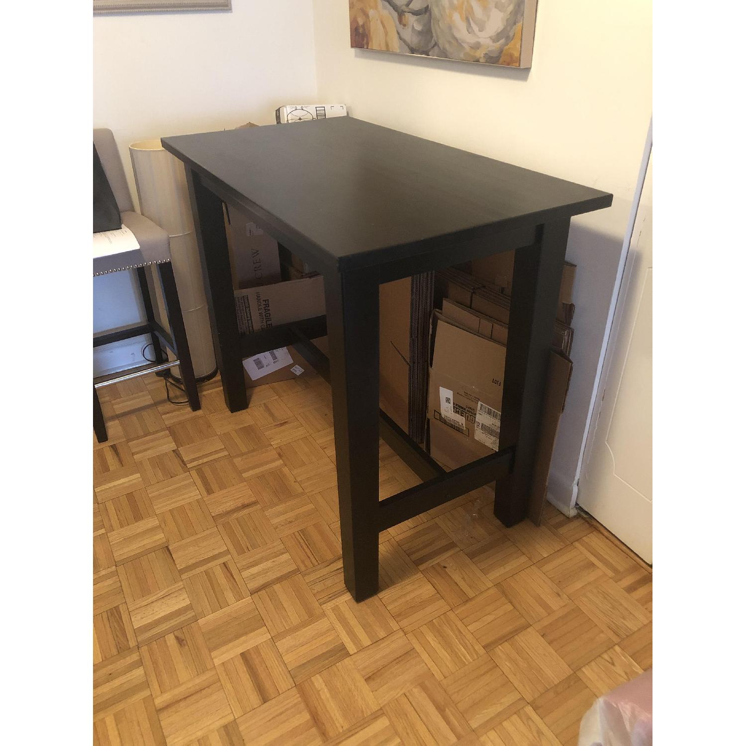 Crate & Barrel Bar Height Table - image-6