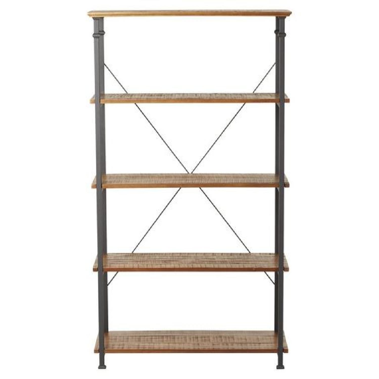 Mercury Row Tall Rustic Shelves - image-0