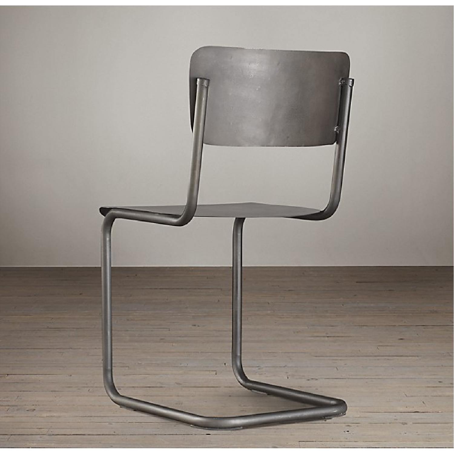 Restoration Hardware Metal Schoolhouse Chairs - image-3