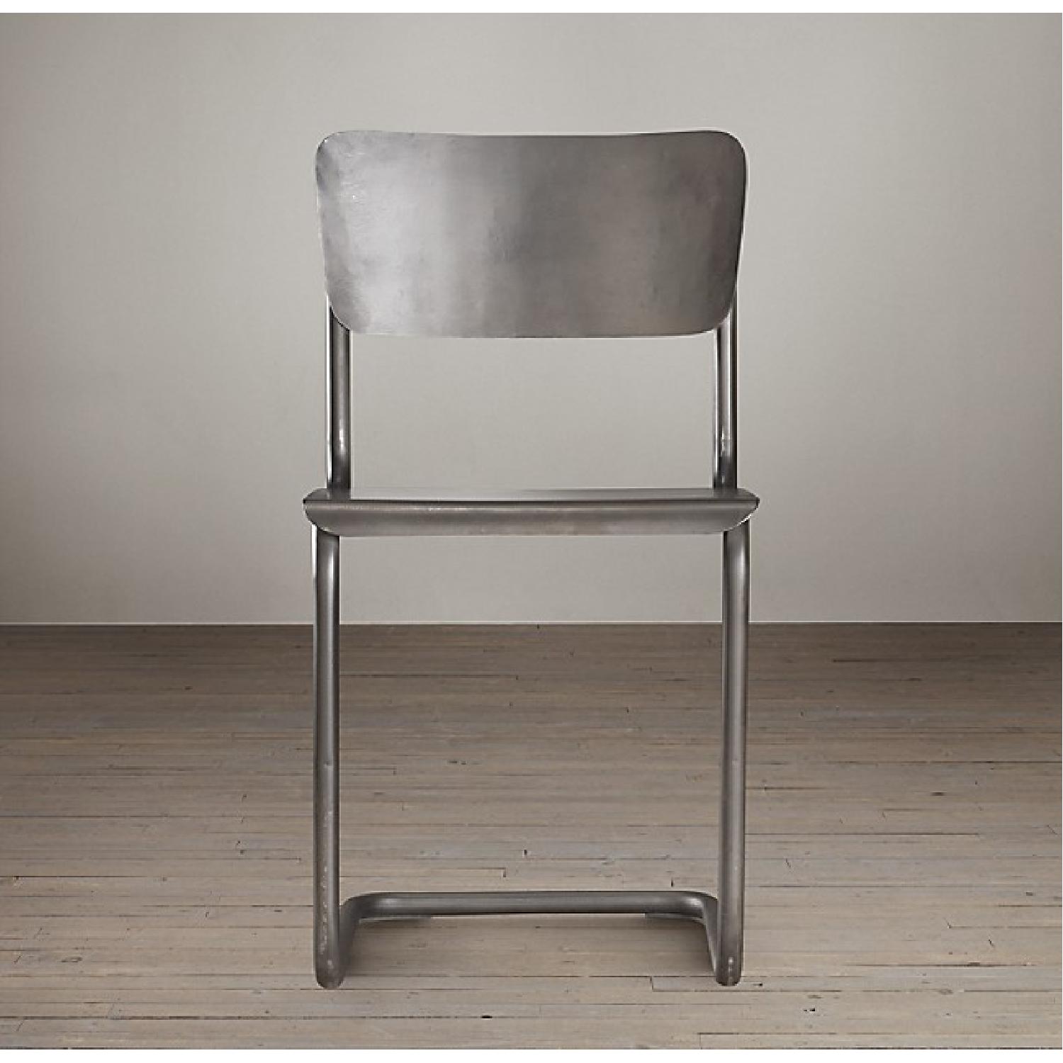Restoration Hardware Metal Schoolhouse Chairs - image-4