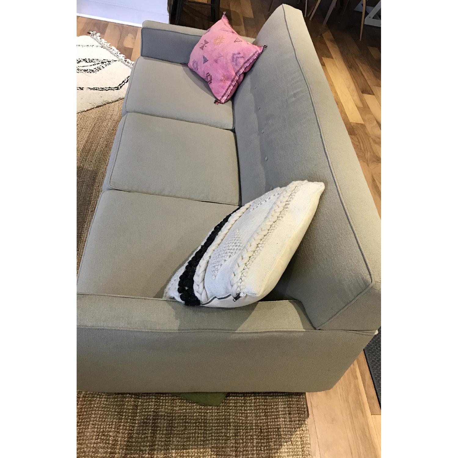 Macy's Mid Century Modern Style Sofa - image-2