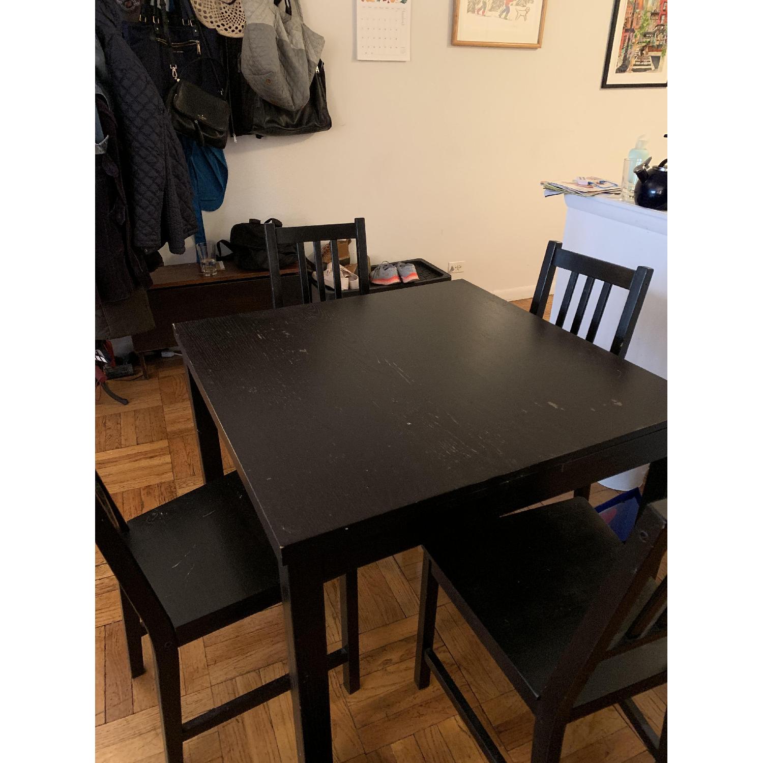Ikea Kitchen Table w/ 4 Chairs - image-2