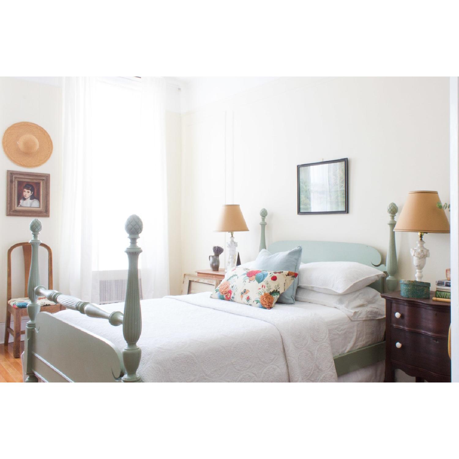 Vintage Headboard & Footboard - image-1