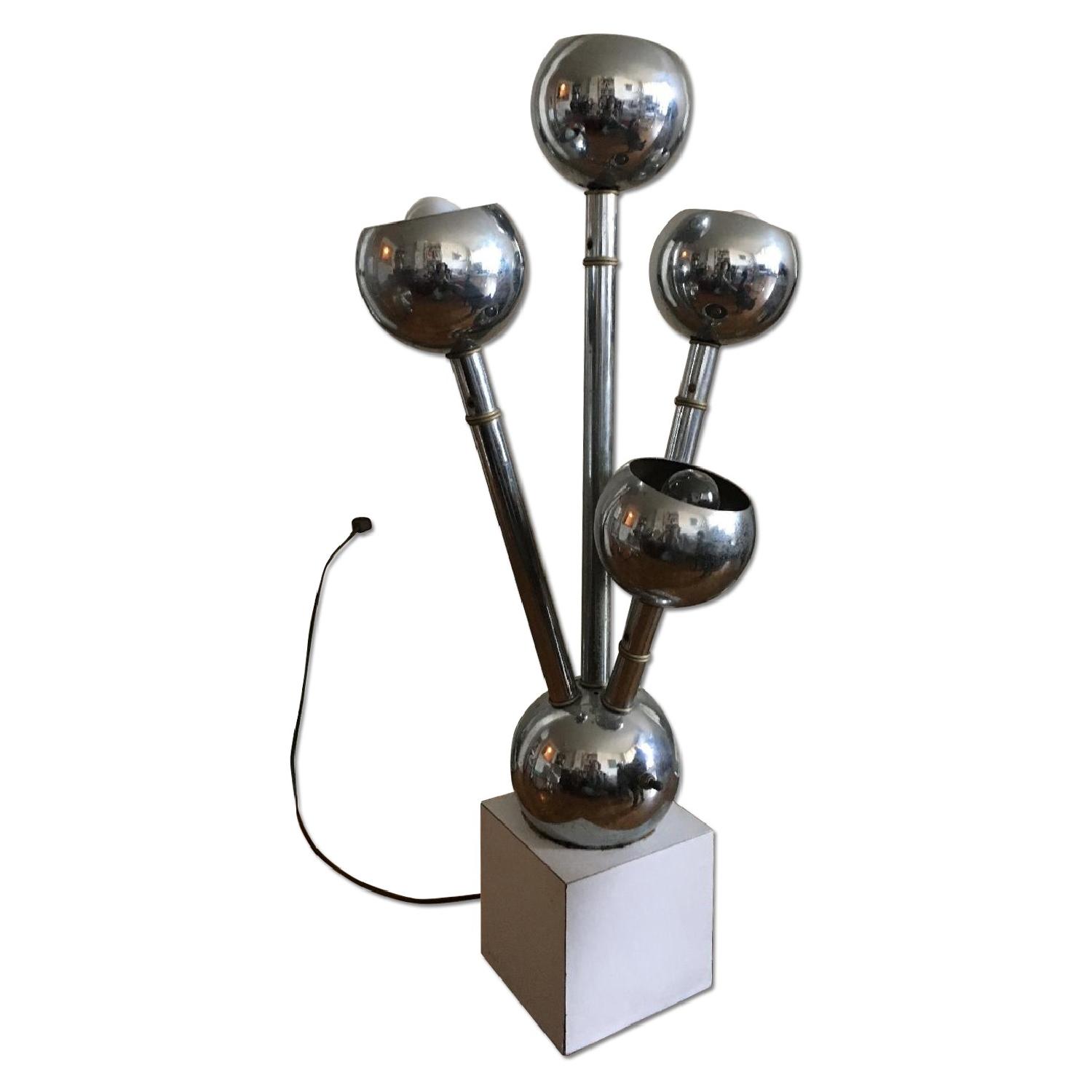 Mid-Century Modern Vintage Floor/Table Lamp - image-0
