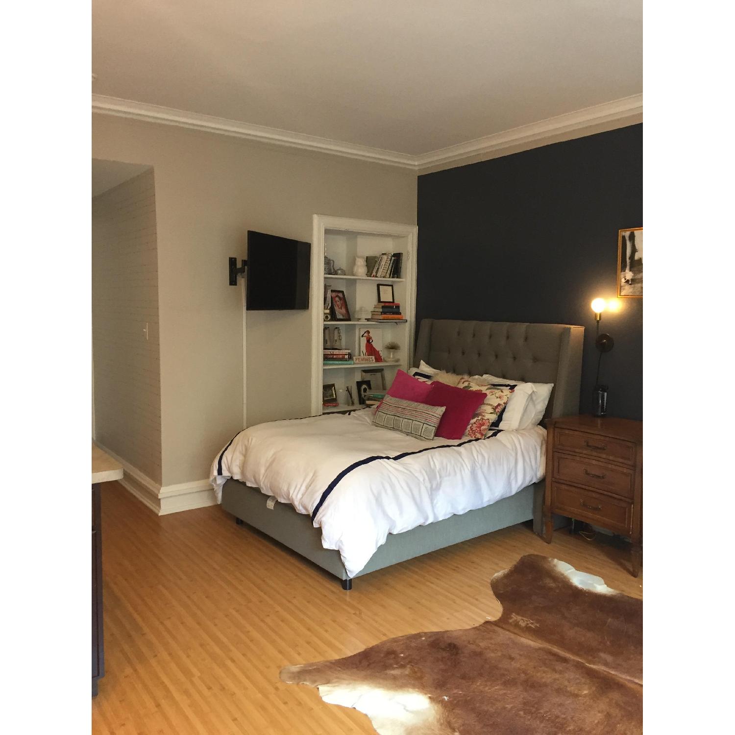 Joss & Main Upholstered Full Size Bed Frame - image-2